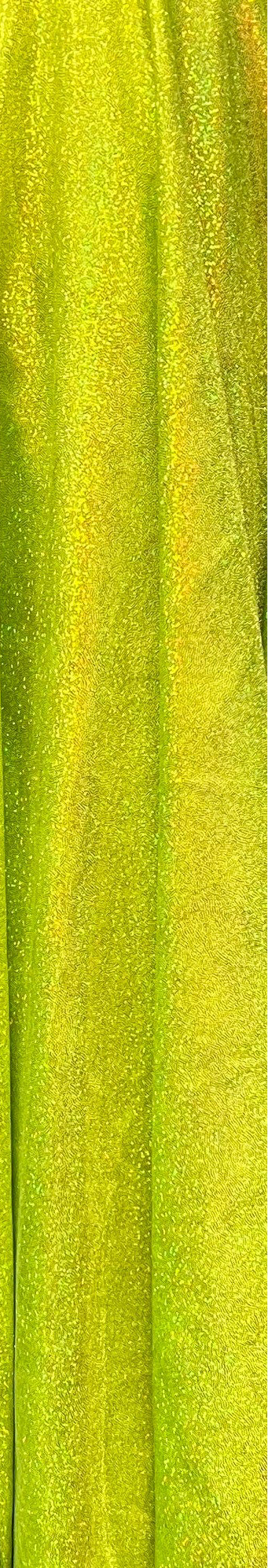 Shiny Mystique w/hologram foggy foil nylon spandex 4-stretch 58/60”Sold by the YD.Ships worldwide from Los Angeles California USA