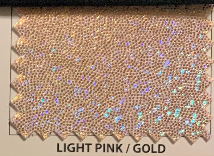 Mystique nylon spandex w/hologram foggy foil 4way stretch 58/60”sold by the YD. ships worldwide from Los Angeles California USA