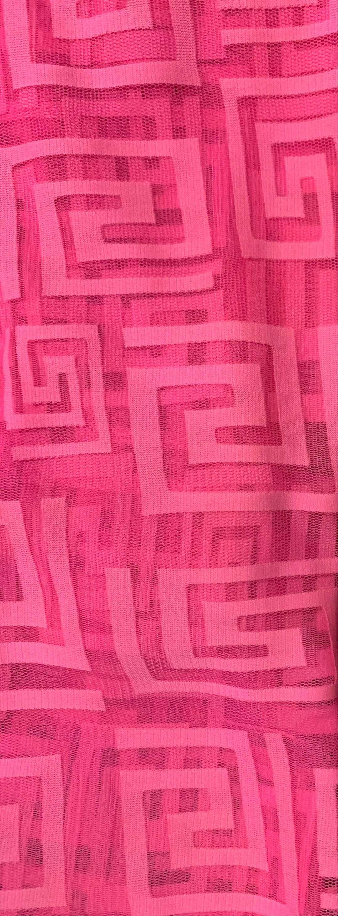 New fashion design print on power mesh 4-stretch 58/60”sold by the YD.ships worldwide from Los Angeles California USA