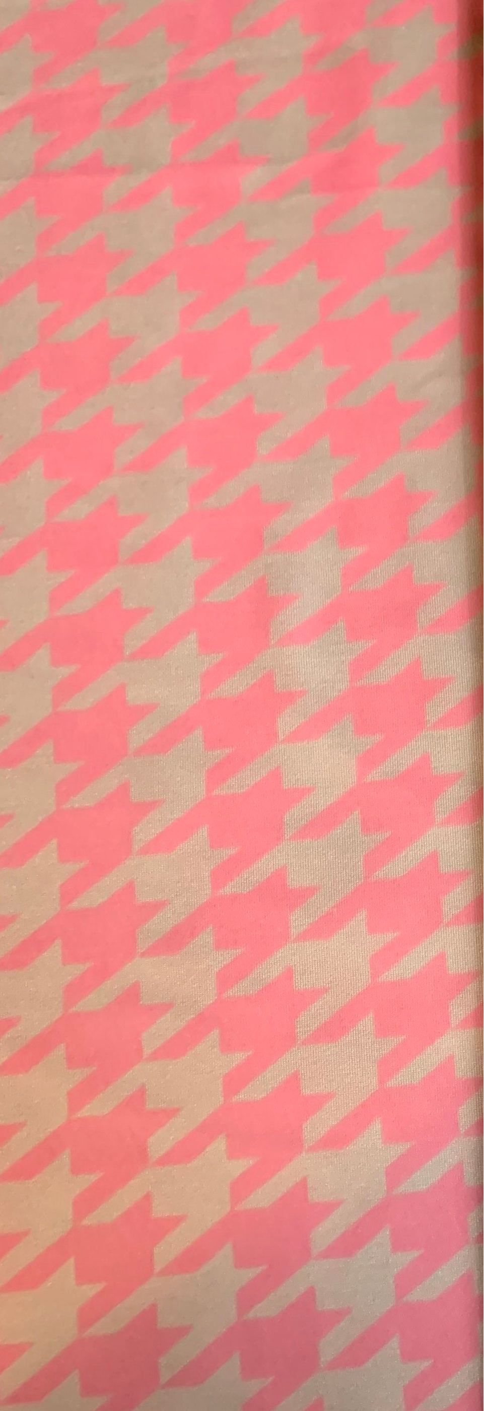 Modern houndstooth design print on nylon spandex 4-way stretch 58/60”sold by the YD. ships worldwide from Los Angeles California USA