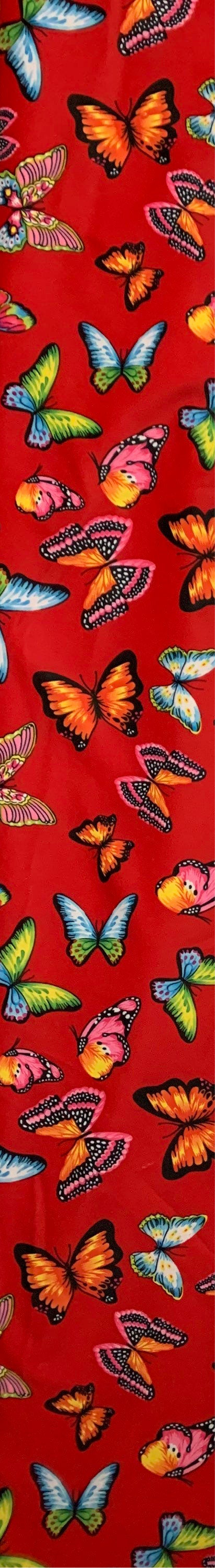 Wild summer butterfly design print on nylon spandex 4-way stretch 58/60”sold by the YD.ships worldwide from Los Ángeles California USA.