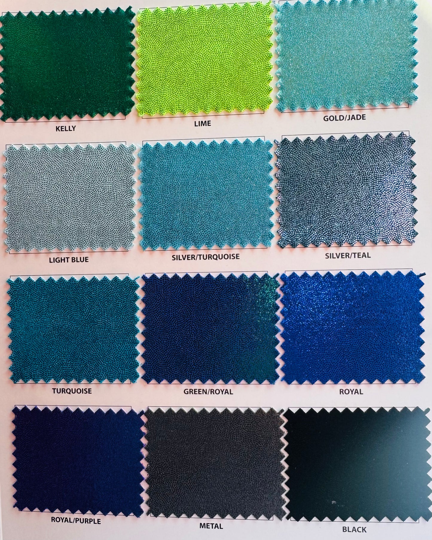 Luxury metallic mystique nylon spandex 4-way stretch i 58/60 sold by the YD. Ships worldwide from Los Angeles California USA