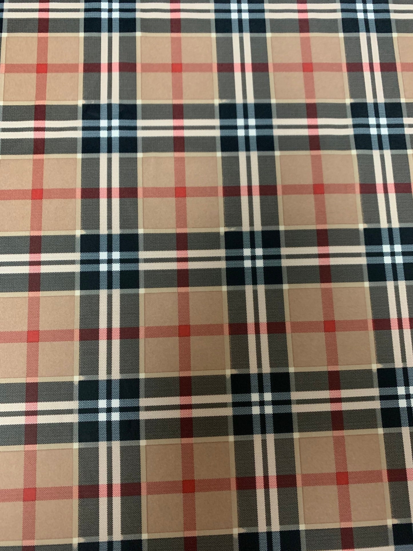 Pretty plaid tartan design print on the best quality nylon spandex 4-way stretch 58/60”sold by the YD. ships worldwide from Los Angeles CA