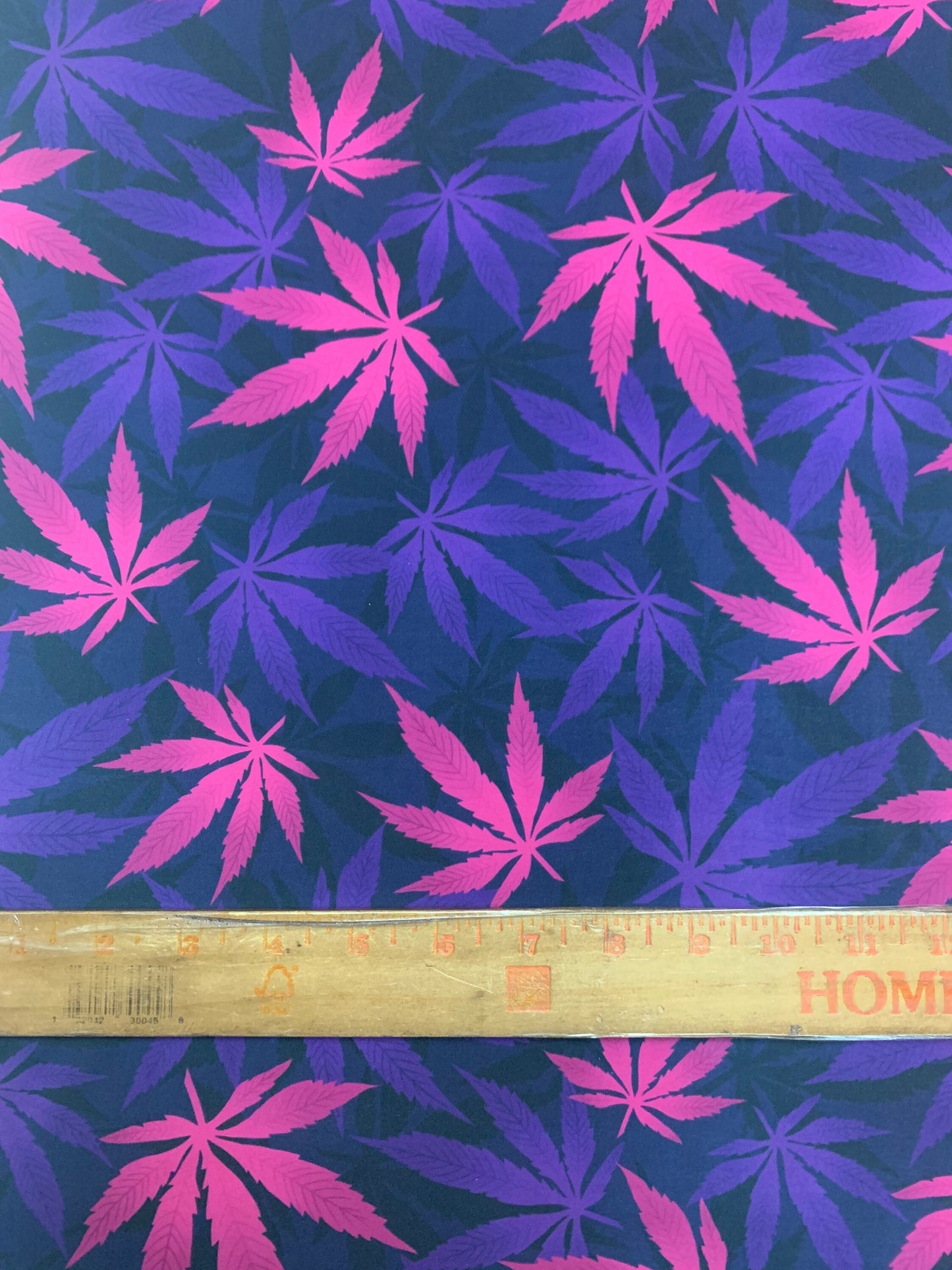 Herb Cannabis leaf design print on nylon spandex 4-way stretch 58/60 sold by the YD. ships Worldwide from Los Angeles California USA