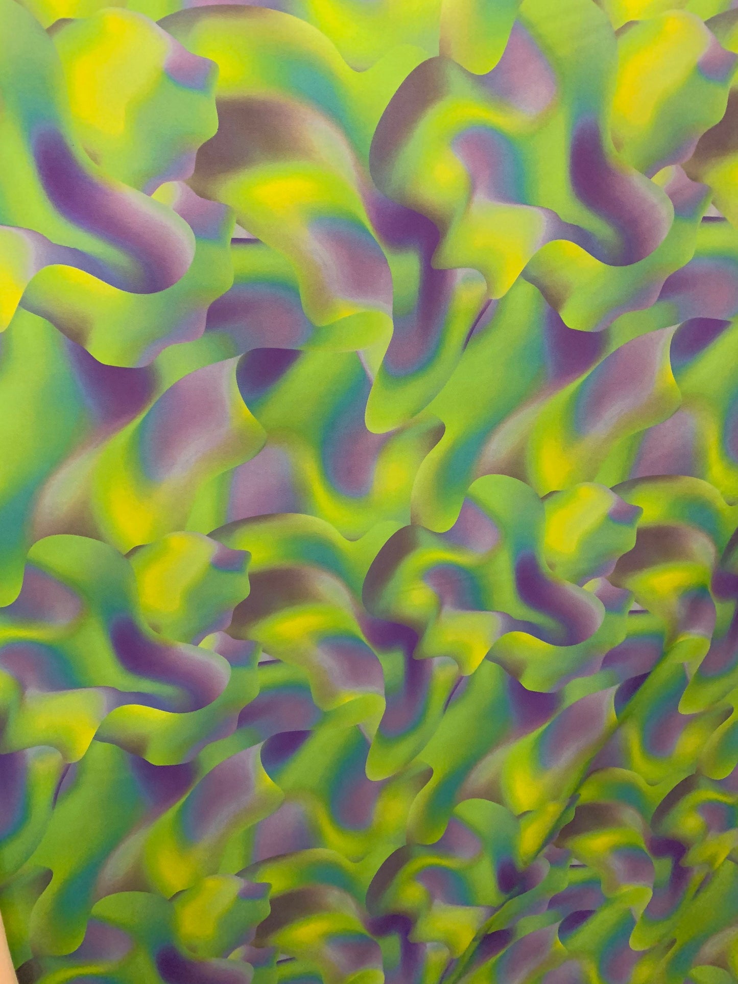 Abstract art design print on the best quality of nylon spandex 4-way stretch 58/60”sold by the YD.ships worldwide from Los Angeles CA USA.