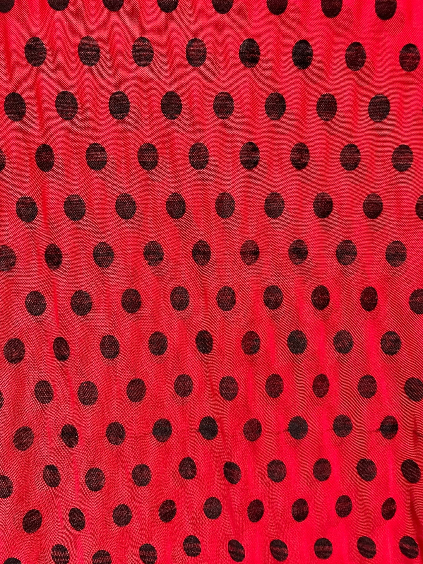 Pretty polka design print on power mesh nylon spandex 4-stretch 58/60”sold by the YD.ships worldwide from Los Angeles California USA
