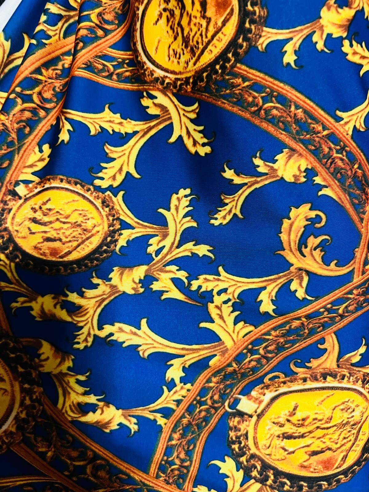 Fashion brand design print on the best quality of nylon spandex 4-way stretch 58/60”Sold by the YD.Ships worldwide from Los Angeles CA