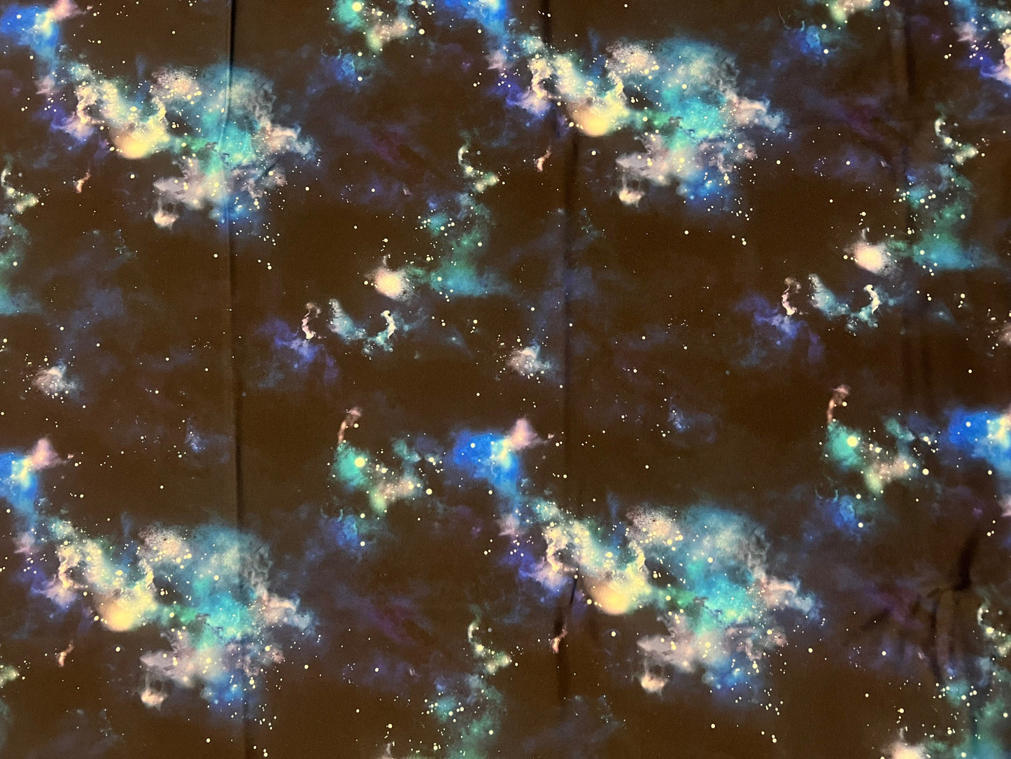 New space galaxy design print on the best quality of nylon spandex58/60”sold by the YD.Ships worldwide from Los Angeles California USA