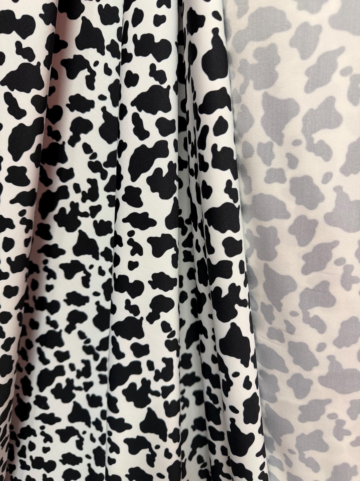 New Small size Cow design nylon pandex 4-way stretch medium weight 58/60 sold by the YD. ships worldwide from Los Angeles California USA