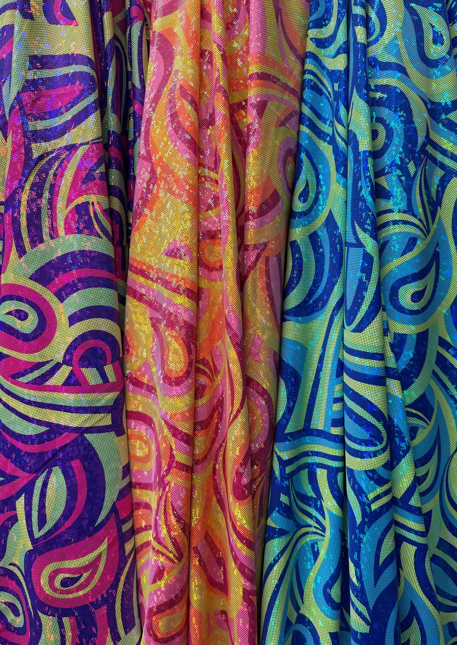 METALLIC NYLON SPANDEX PRINTS