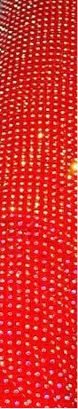 Luxury Power Mesh with iridescent Rhinestones rhinestone embroidered on the best quality of nylon spandex mesh 4-way stretch 58/60”