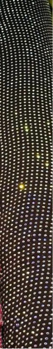 Luxury Power Mesh with iridescent Rhinestones rhinestone embroidered on the best quality of nylon spandex mesh 4-way stretch 58/60”