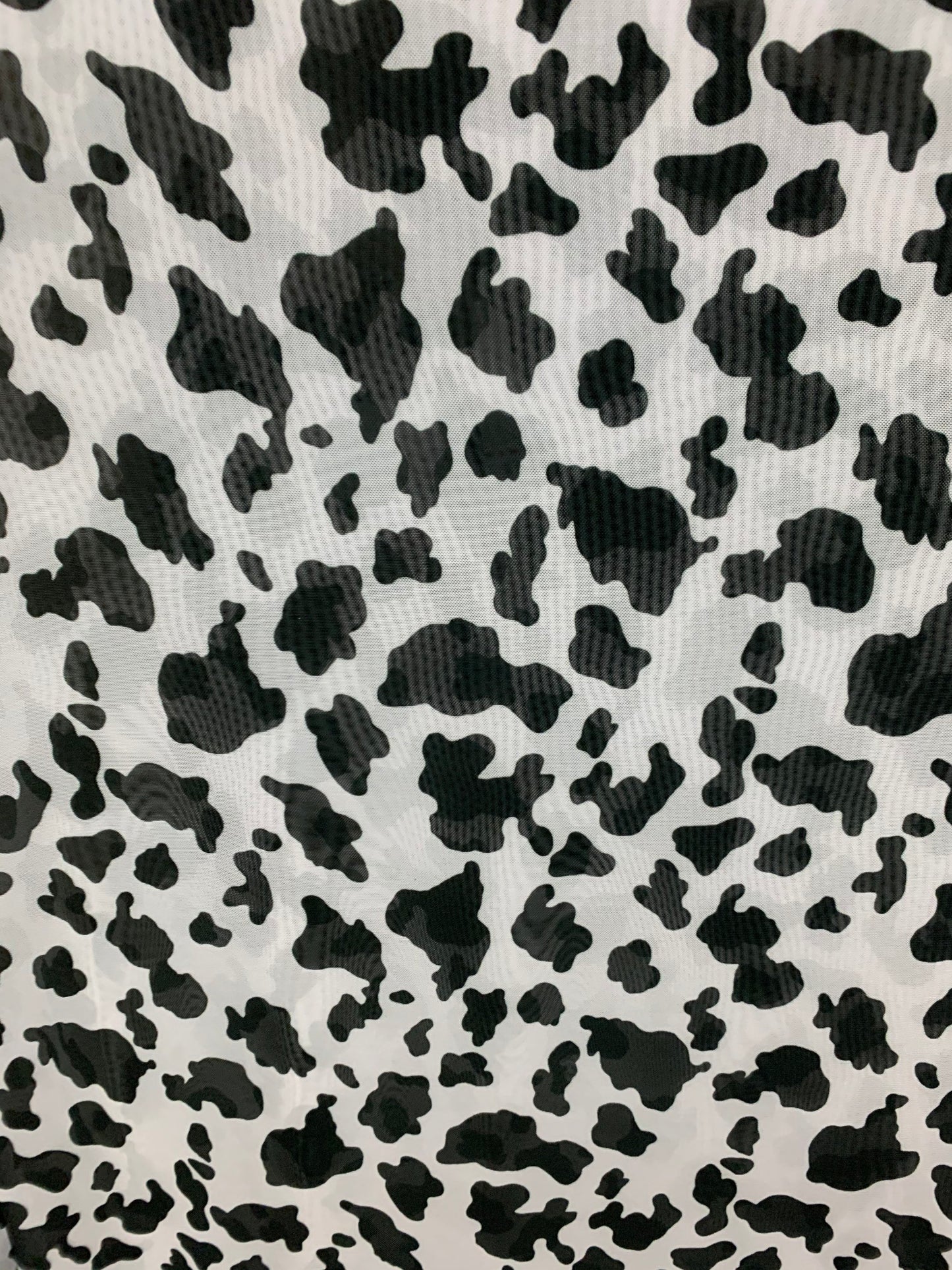 Beautiful cow design power mesh nylon spandex 4-way stretch 58/60”sold by the YD. ships Worldwide from Los Angeles California USA