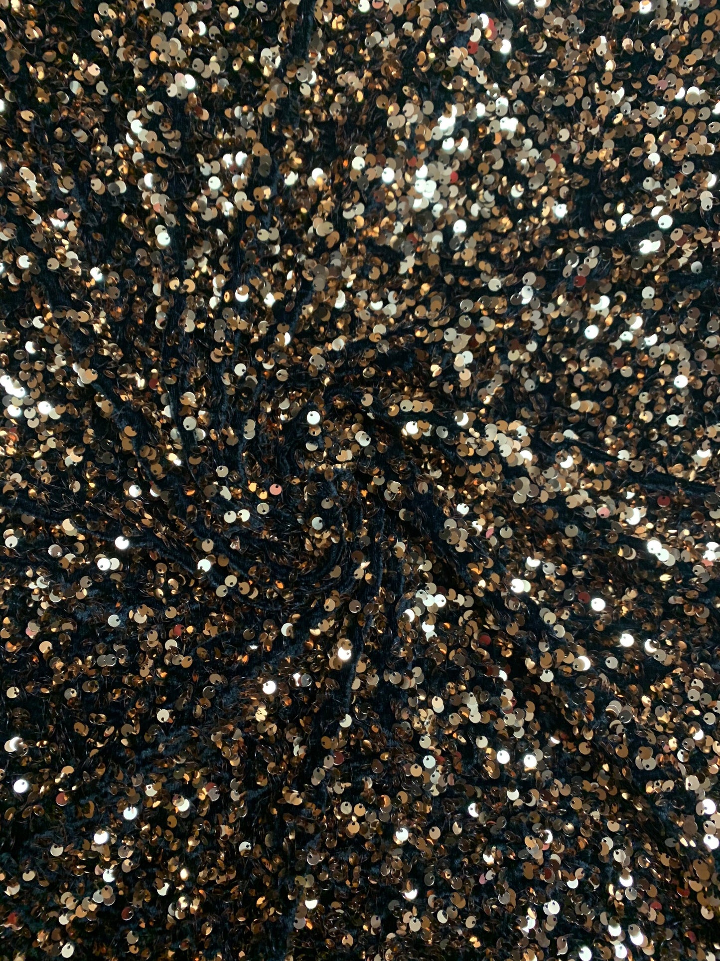 Luxury stretch velvet with shiny sequins 2-way stretch 58/60”sold by the YD.ships worldwide from Los Ángeles California USA