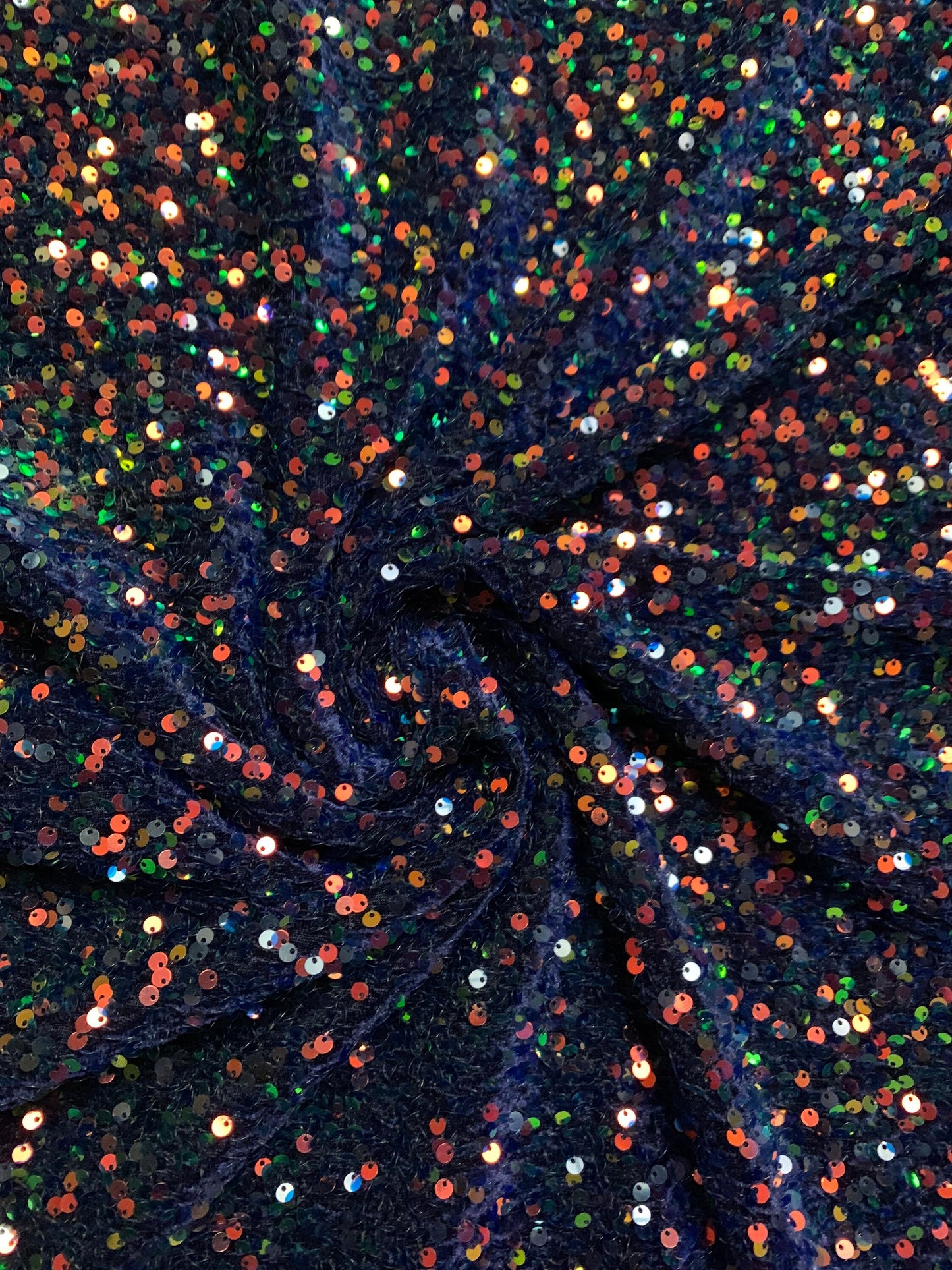 Luxury stretch velvet with shiny sequins 2-way stretch 58/60”sold by the YD.ships worldwide from Los Angeles California USA