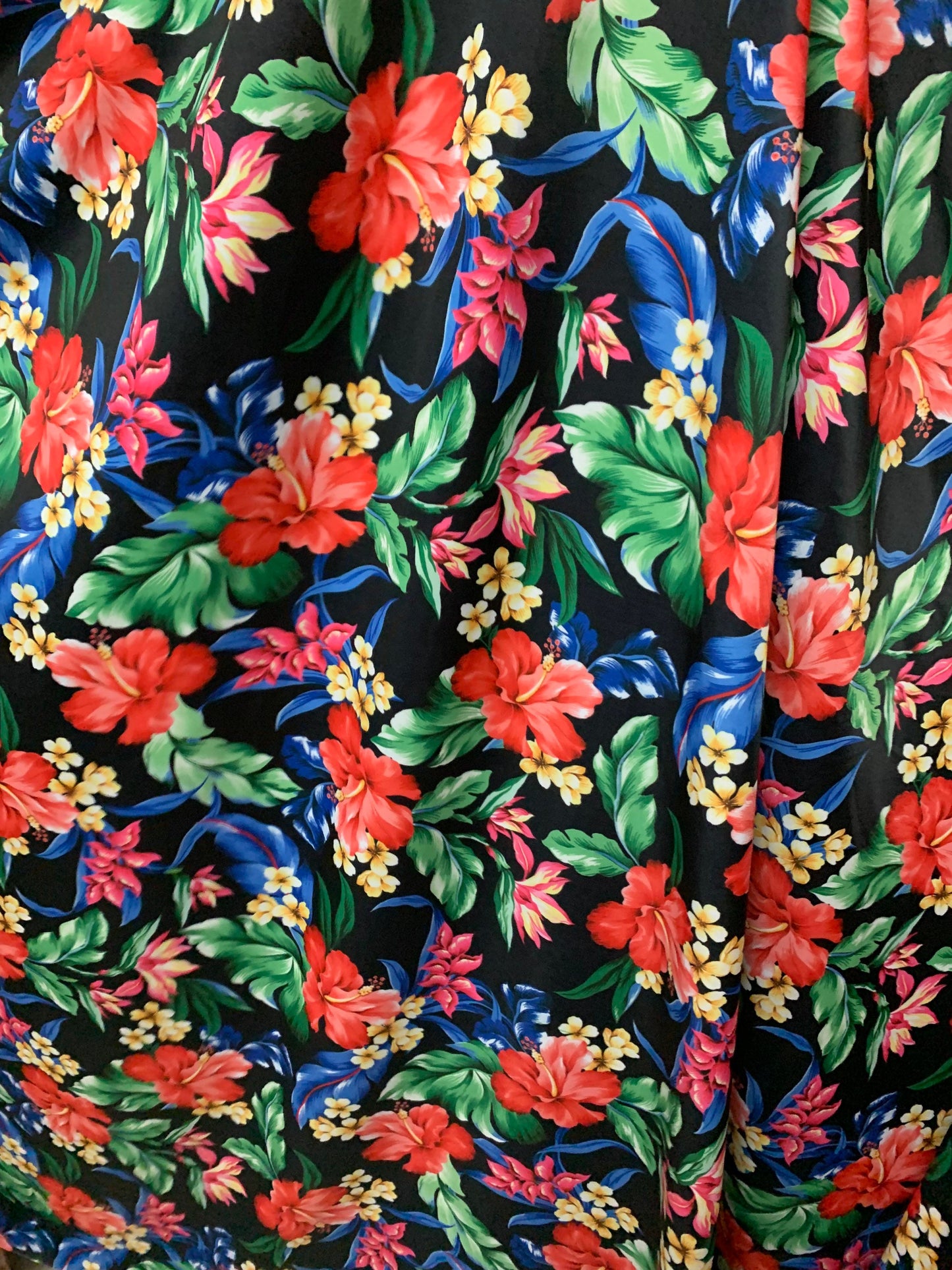 Multicolor orchids design print on the best quality of nylon spandex 4-stretch 58/60”sold by the YD. ships worldwide from Los Angeles CA USA