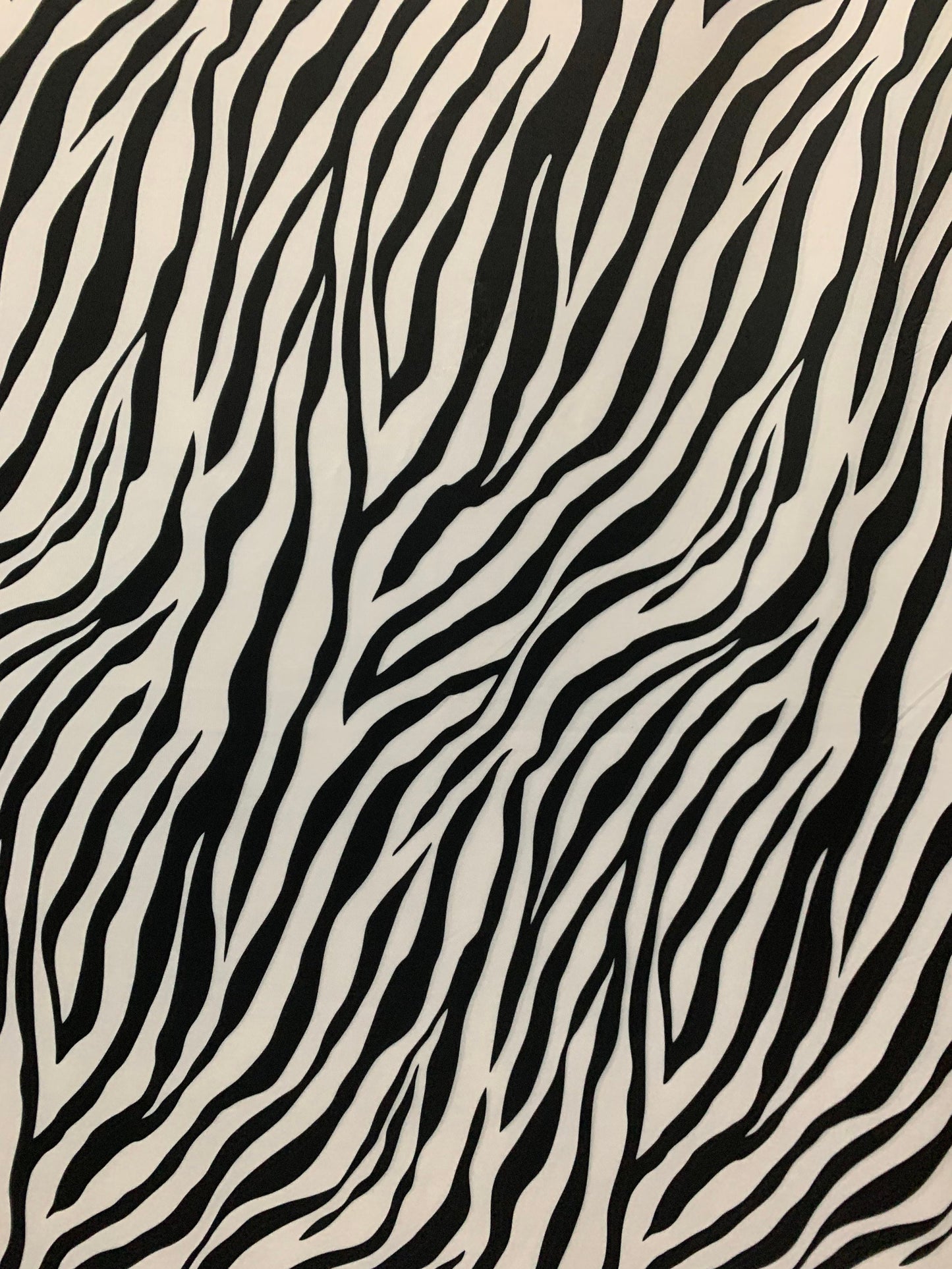 Zebra skin design print on the best quality of nylon spandex 4-way stretch 58/60”sold by the YD.ships worldwide from Los Angeles  CA USA.