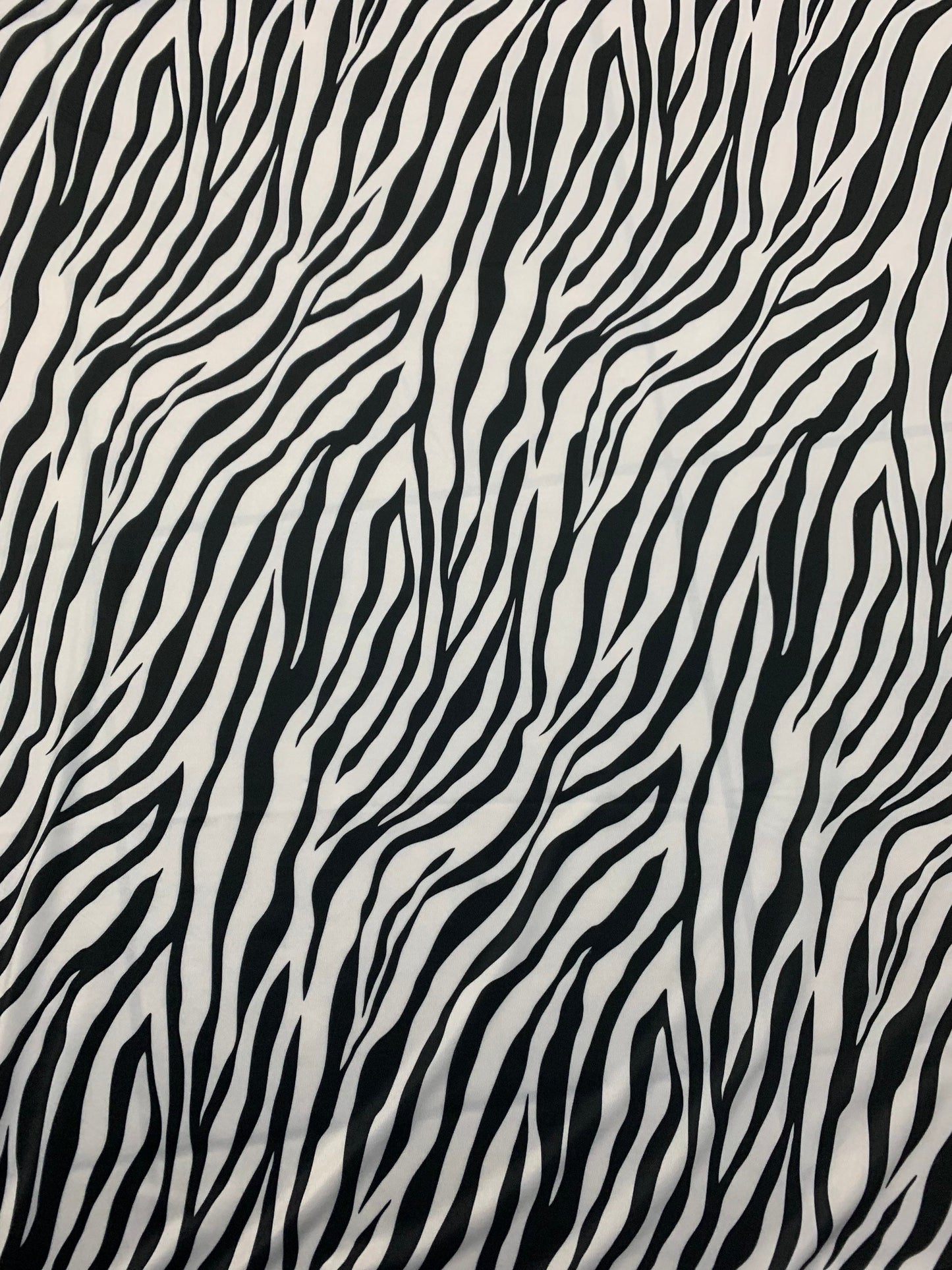 Zebra skin design print on the best quality of nylon spandex 4-way stretch 58/60”sold by the YD.ships worldwide from Los Angeles  CA USA.