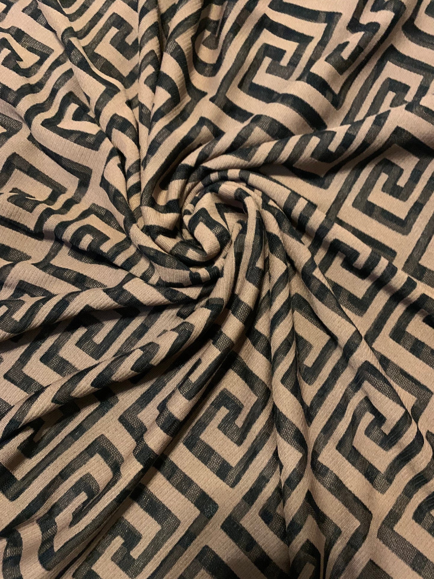 New fashion design print on power mesh 4-stretch 58/60”sold by the YD.ships worldwide from Los Angeles California USA