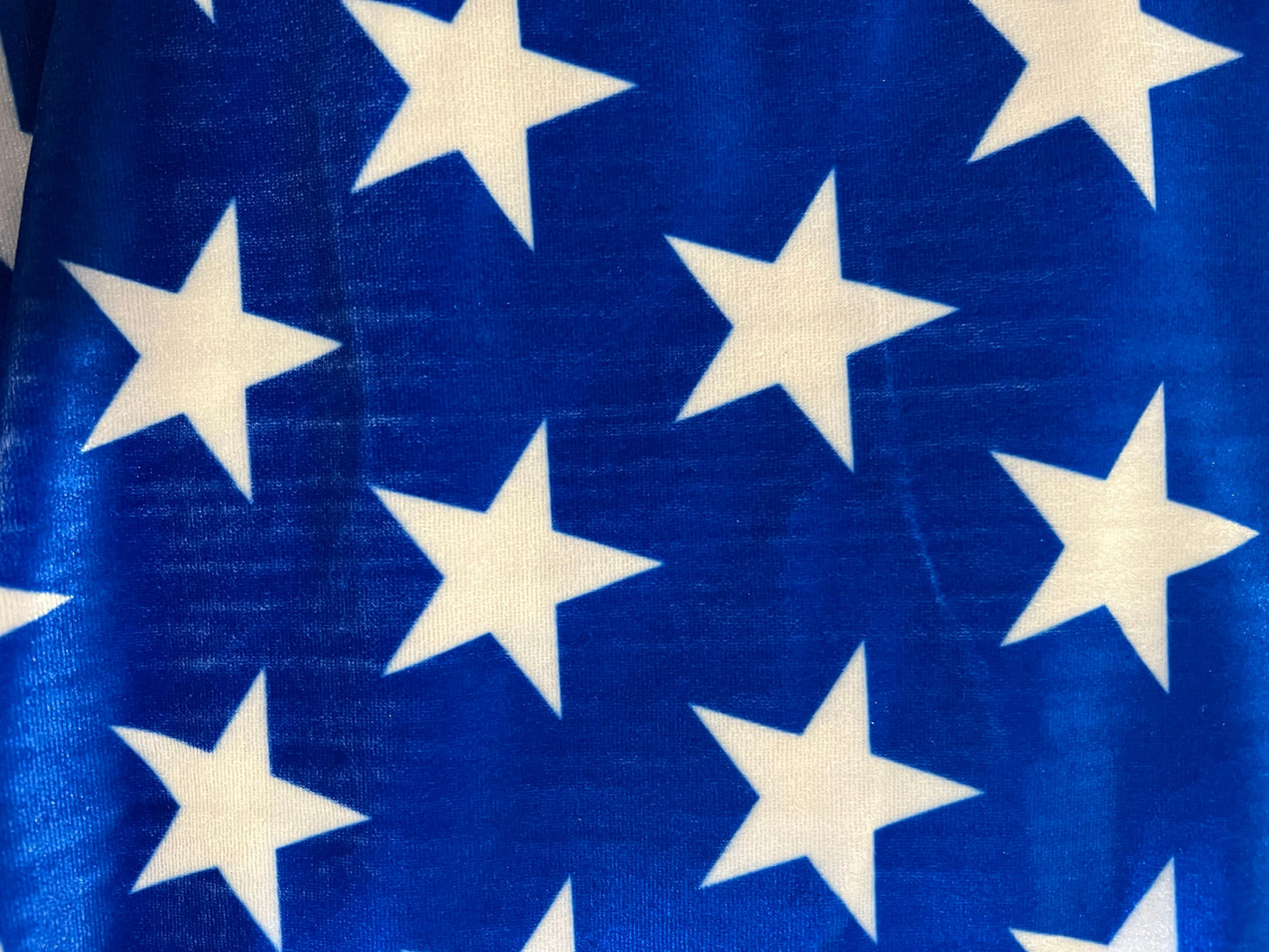 New American flag Stars and Stripes design print on stretch velvet 420gms 4way stretch 58/60”sold by theYD.ships worldwide from Los Angeles