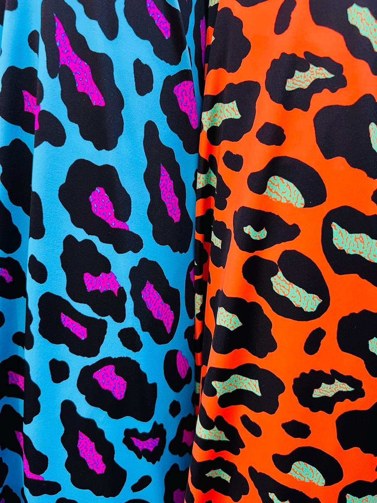 New Leopard design print on the best quality of nylon spandex 4-stretch 58/60”sold by the YD.ships worldwide from Los Angeles California USA