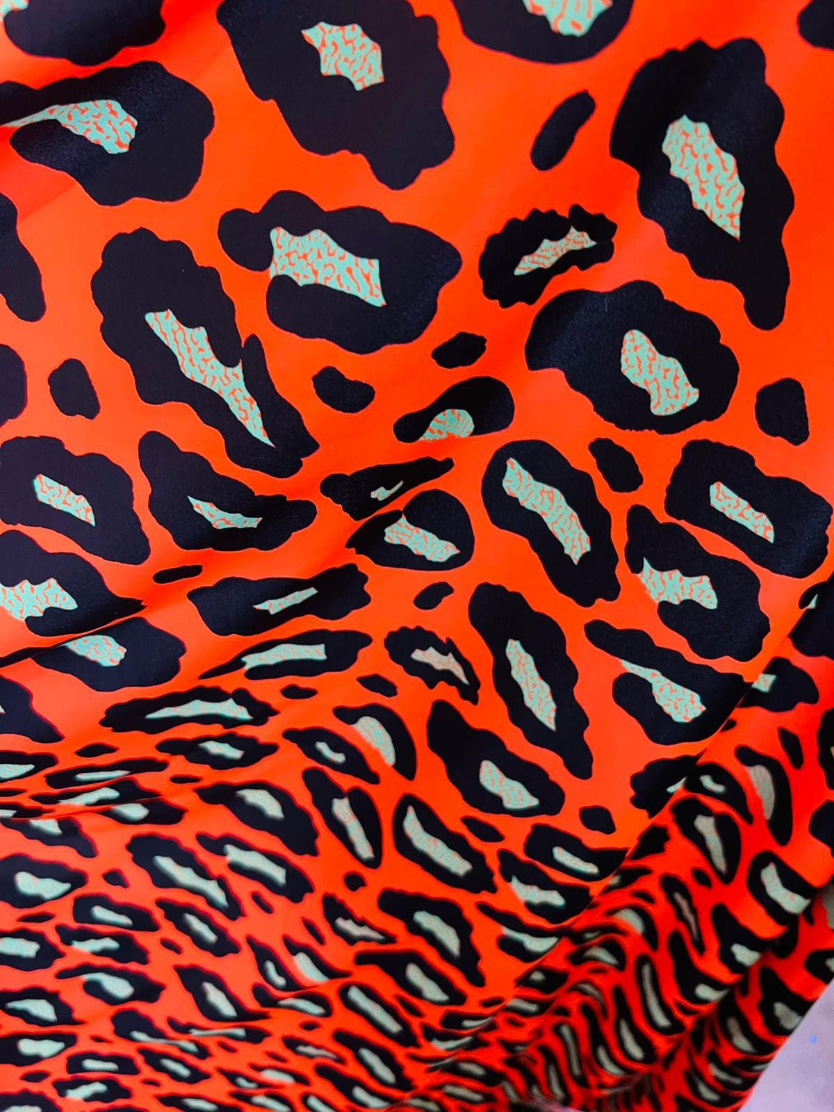 New Leopard design print on the best quality of nylon spandex 4-stretch 58/60”sold by the YD.ships worldwide from Los Angeles California USA