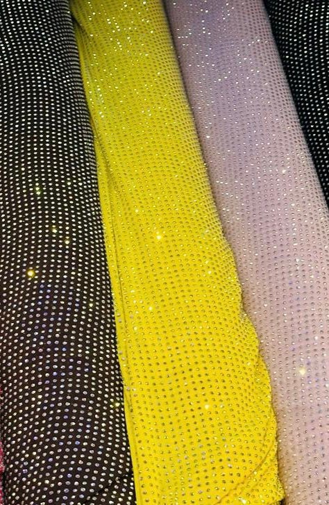 Luxury Power Mesh with iridescent Rhinestones rhinestone embroidered on the best quality of nylon spandex mesh 4-way stretch 58/60”