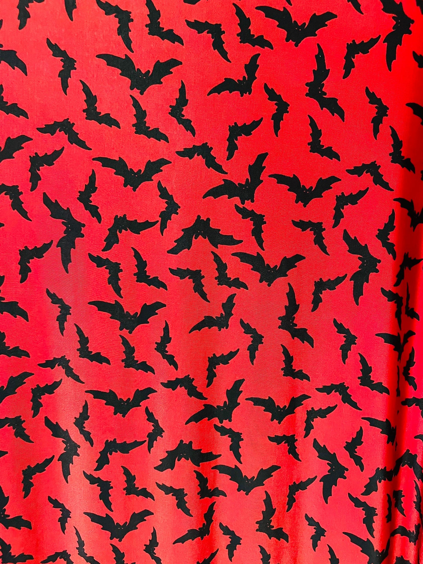 Black bats pattern design print on the best quality of nylon spandex 4-stretch 58/60”Sold by the YD.ships worldwide from Los Angeles CA.