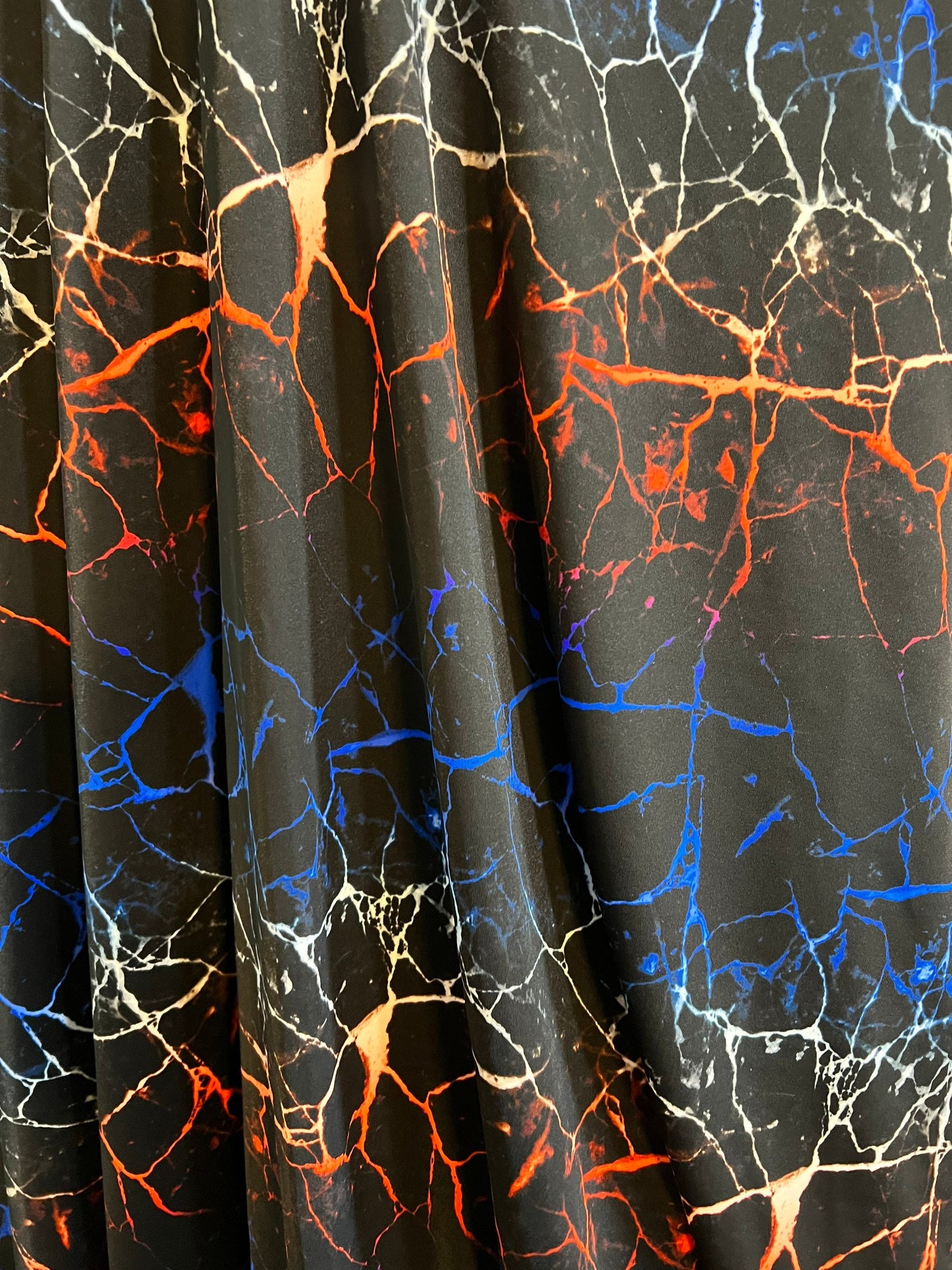 New Multicolor marble design print on the best quality of nylon spandex 4-way stretch 58/60”sold by the YD.Ships worldwide from Los Angeles