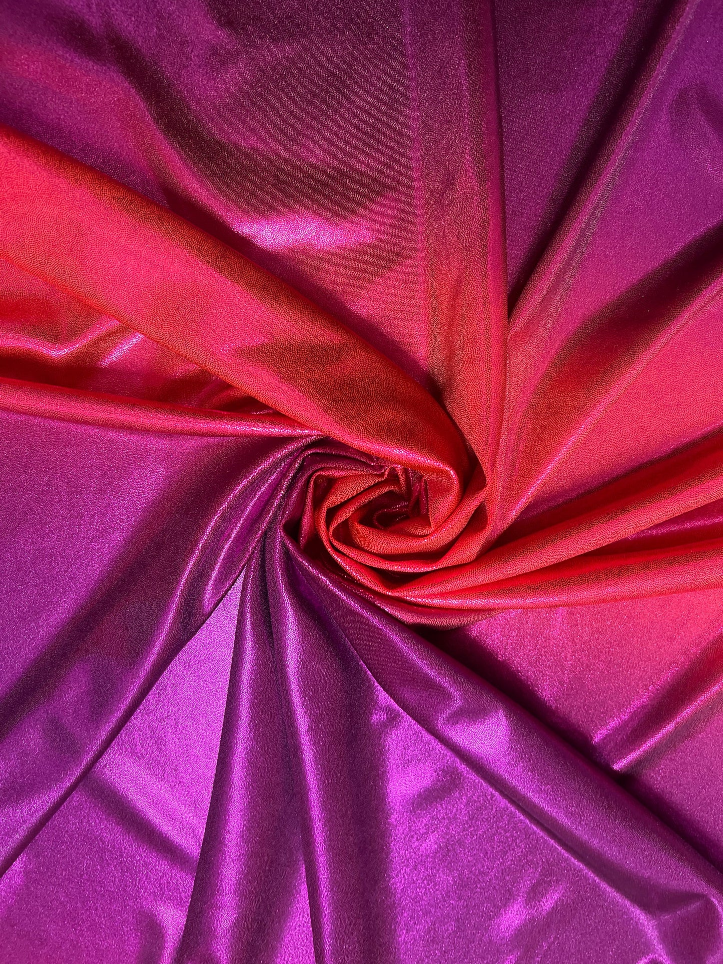 New Ombré design print on the best quality of nylon spandex with foil metallic 4-way stretch 58/60”Sold by the YD.Ships worldwide from LA
