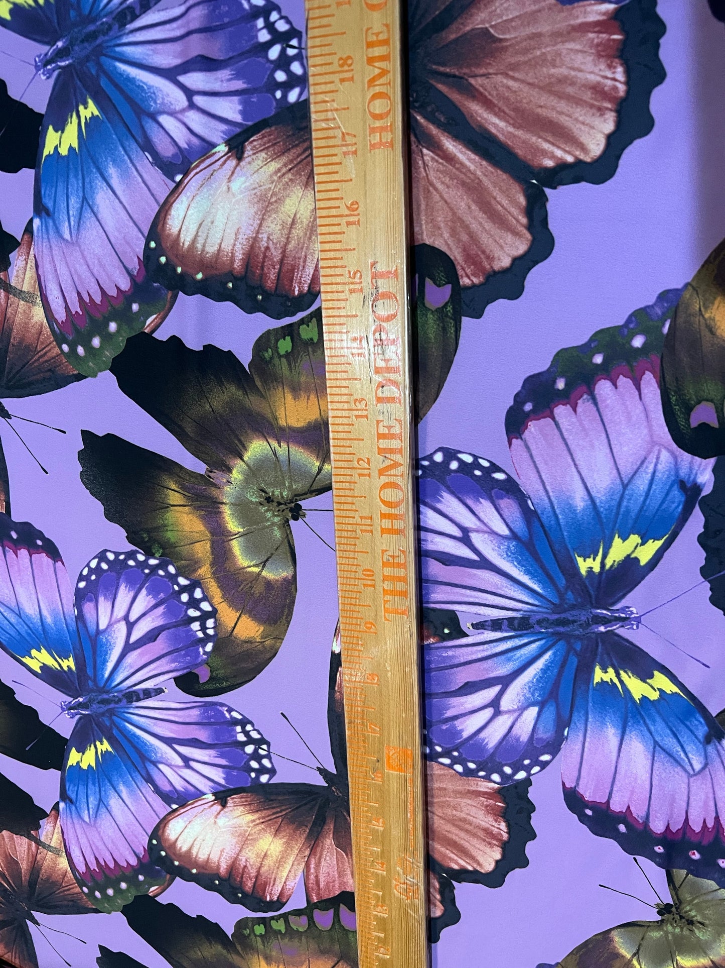 Amazing butterfly design print on the best quality of nylon spandex 58/60”Sold by the YD.Ships worldwide from Los Angeles California USA.