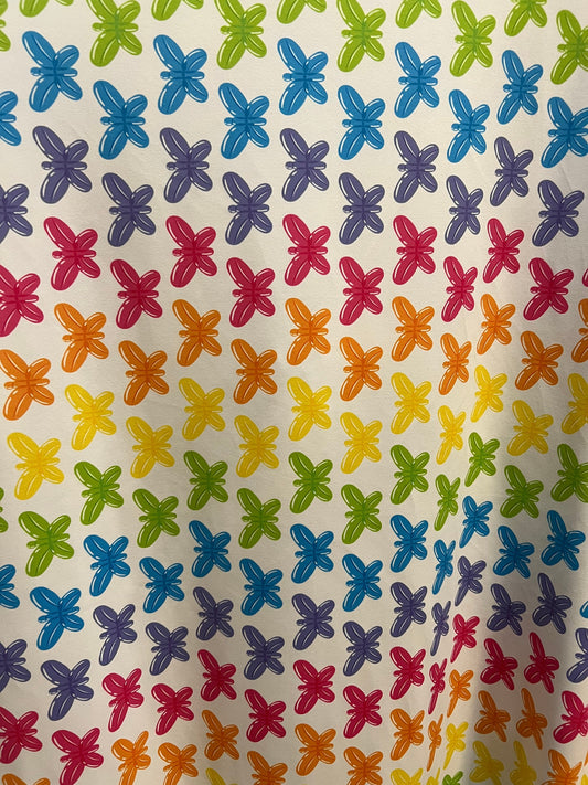 New Sweet dreams butterfly design print on the best quality of nylon spandex 4-way stretch 58/60”Sold by the YD.Ships worldwide from LA.