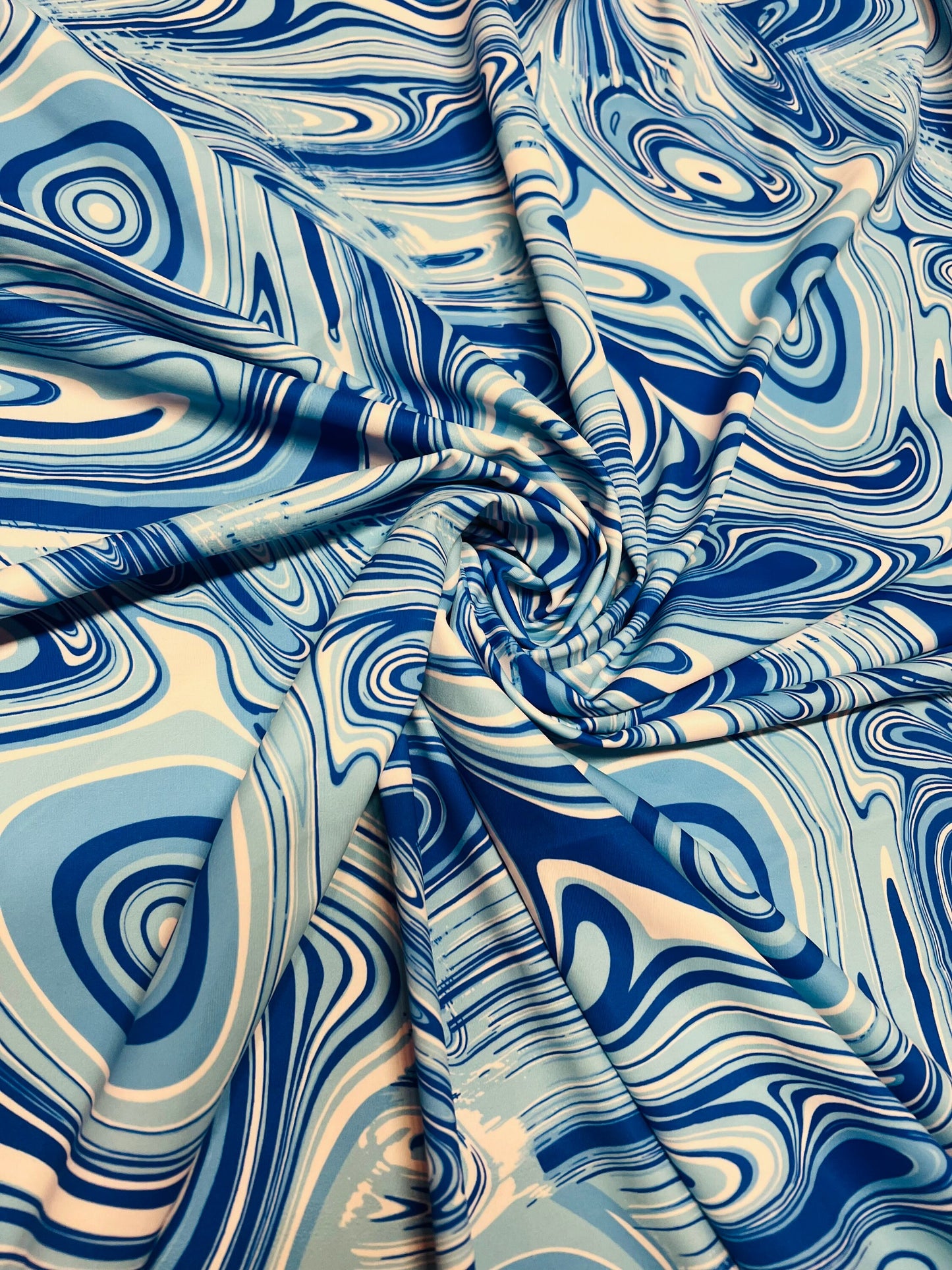 New lava design print on the best quality of nylon spandex 4-way stretch 58/60”Sold by the YD.Ships worldwide from Los Angeles California.