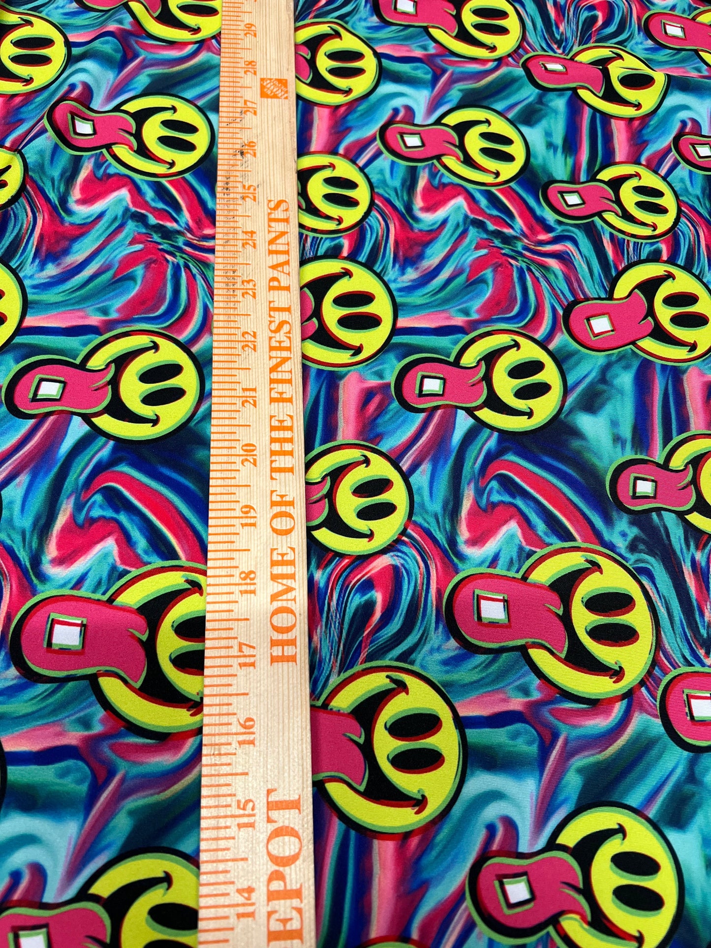 New Fanny Faces design print on the best quality of nylon spandex 4-way stretch 58/60”Sold by the YD.Ships worldwide from Los Angeles CA.