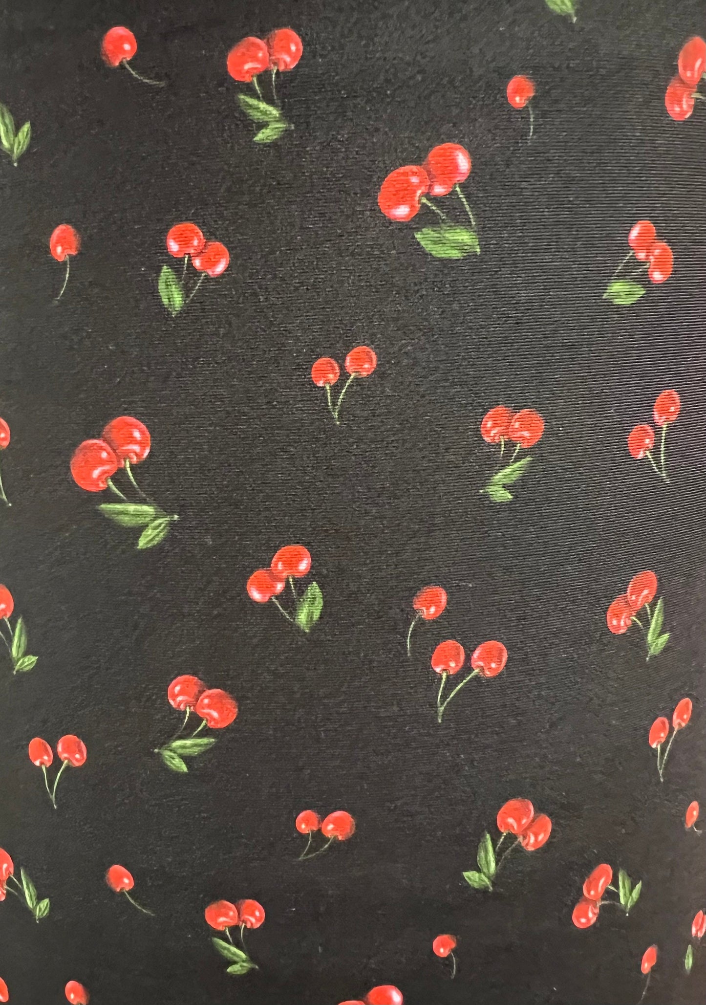 Little cherries design print on the best quality of nylon spandex 4-way stretch 58/60”sold by the YD.Ships Worldwide from Los Angeles CA.