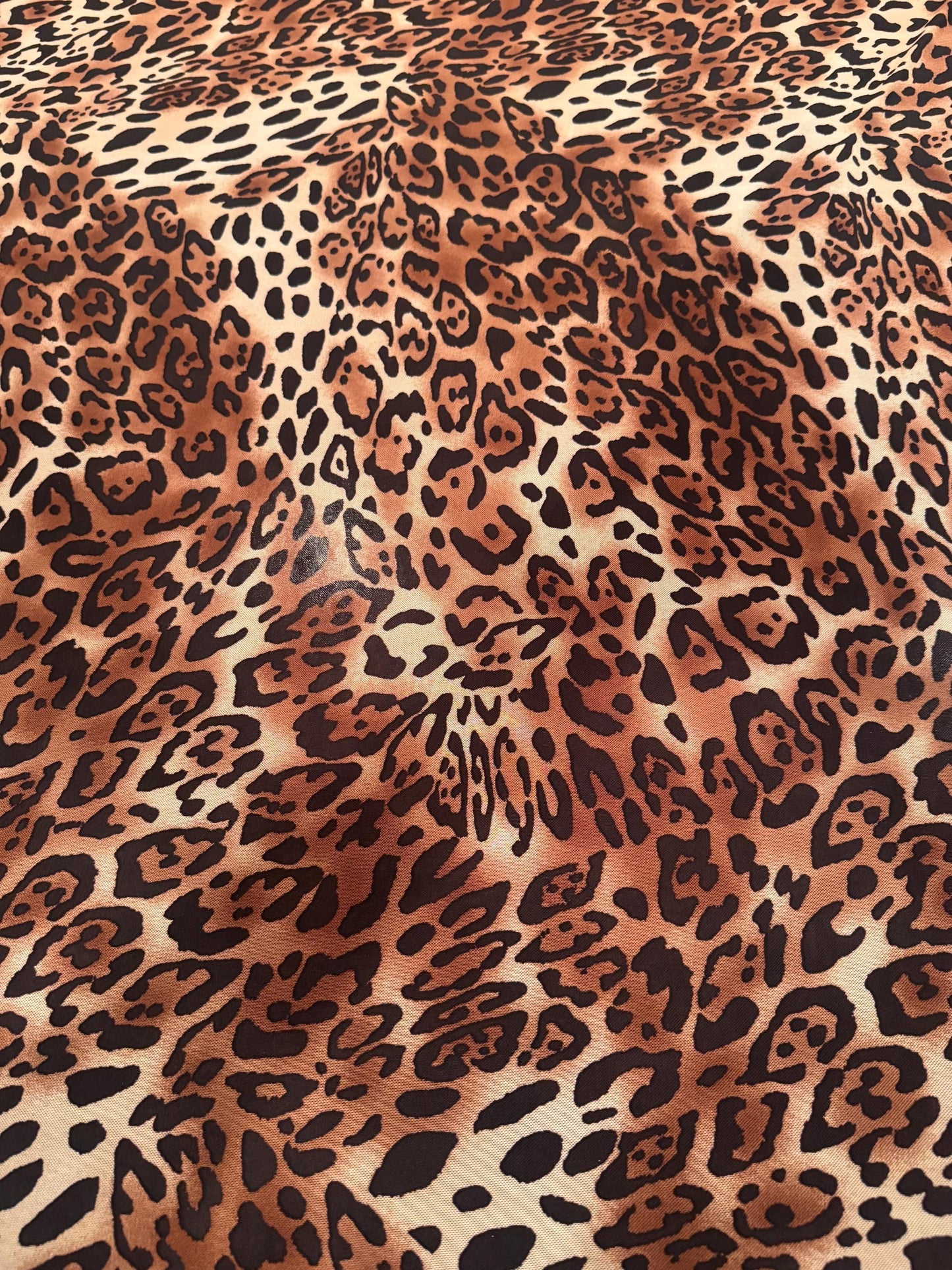 New Exotic Jaguar design print on power mesh 4-way stretch 58/60”sold by the YD. ships Worldwide from Los Angeles California USA