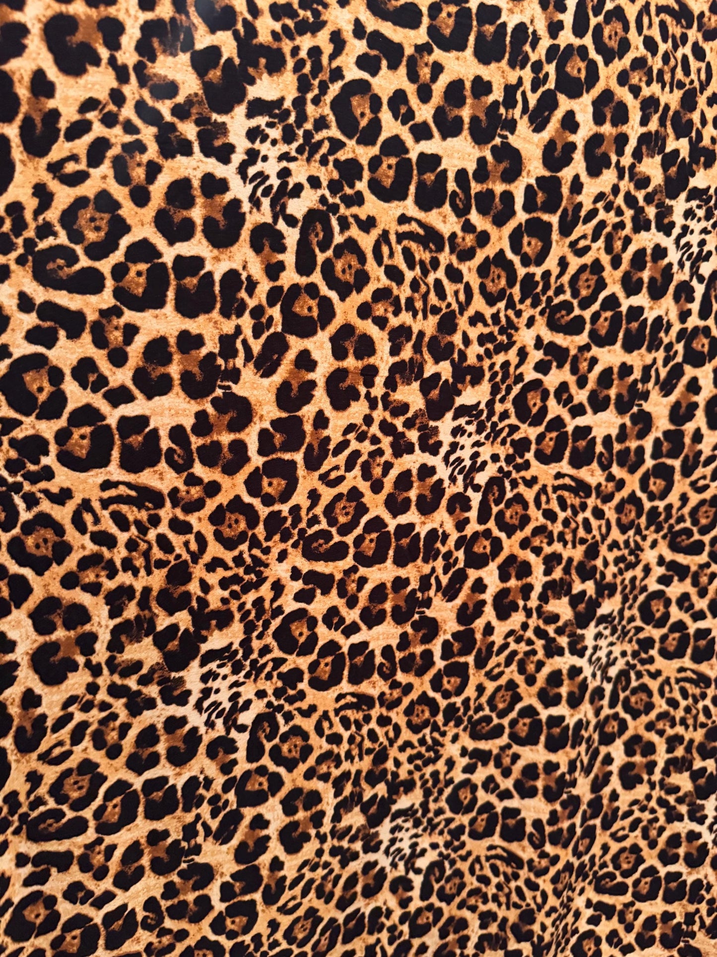 New Exotic leopard design print on the best quality of poly spandex 4-way stretch 58/60”Sold by the YD.Ships worldwide from Los Angeles CA.