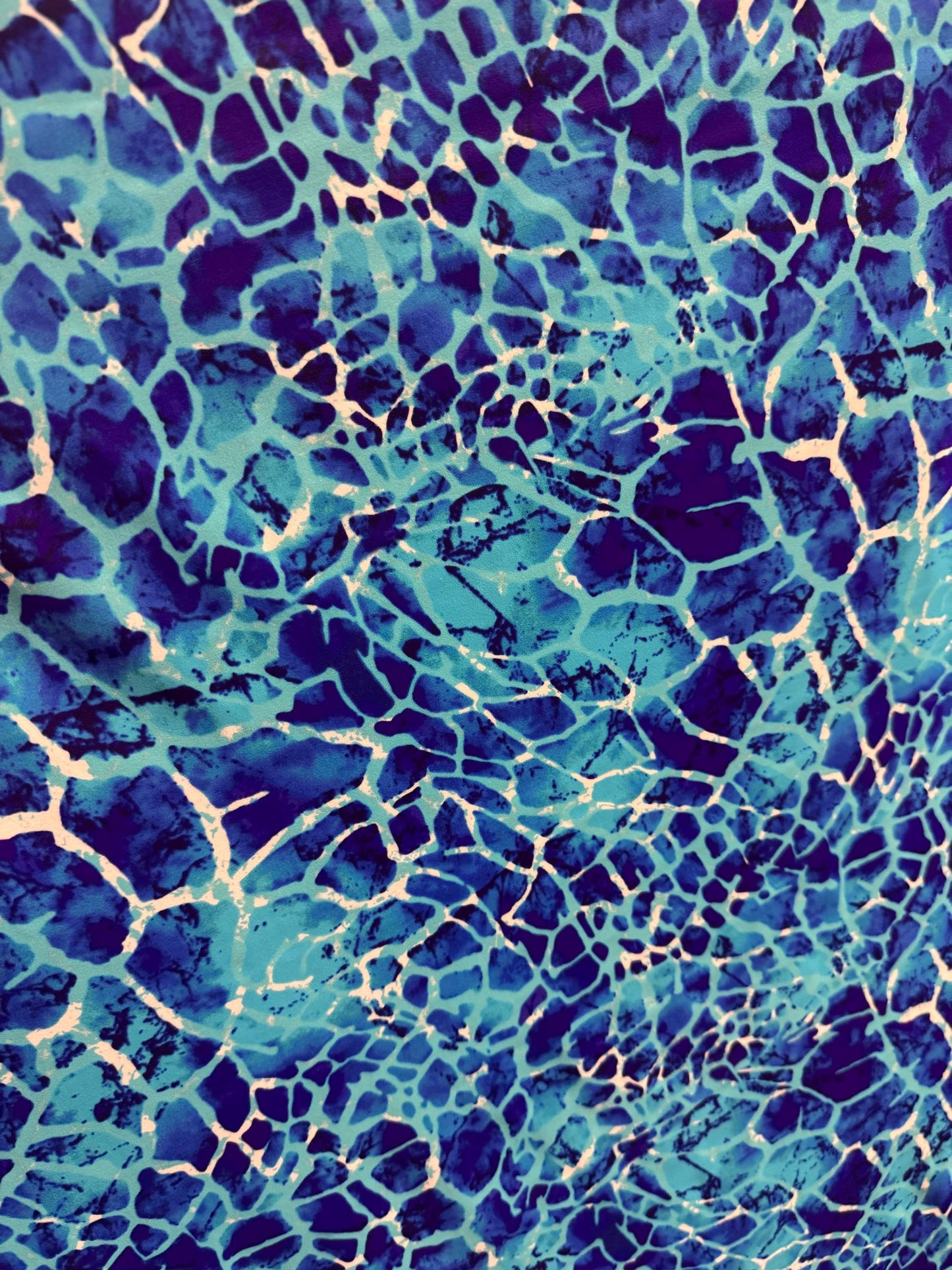 New Abstract Water design print on the best quality nylon spandex4-way stretch 58/60”sold by the YD. ships Worldwide from Los Angeles CA USA