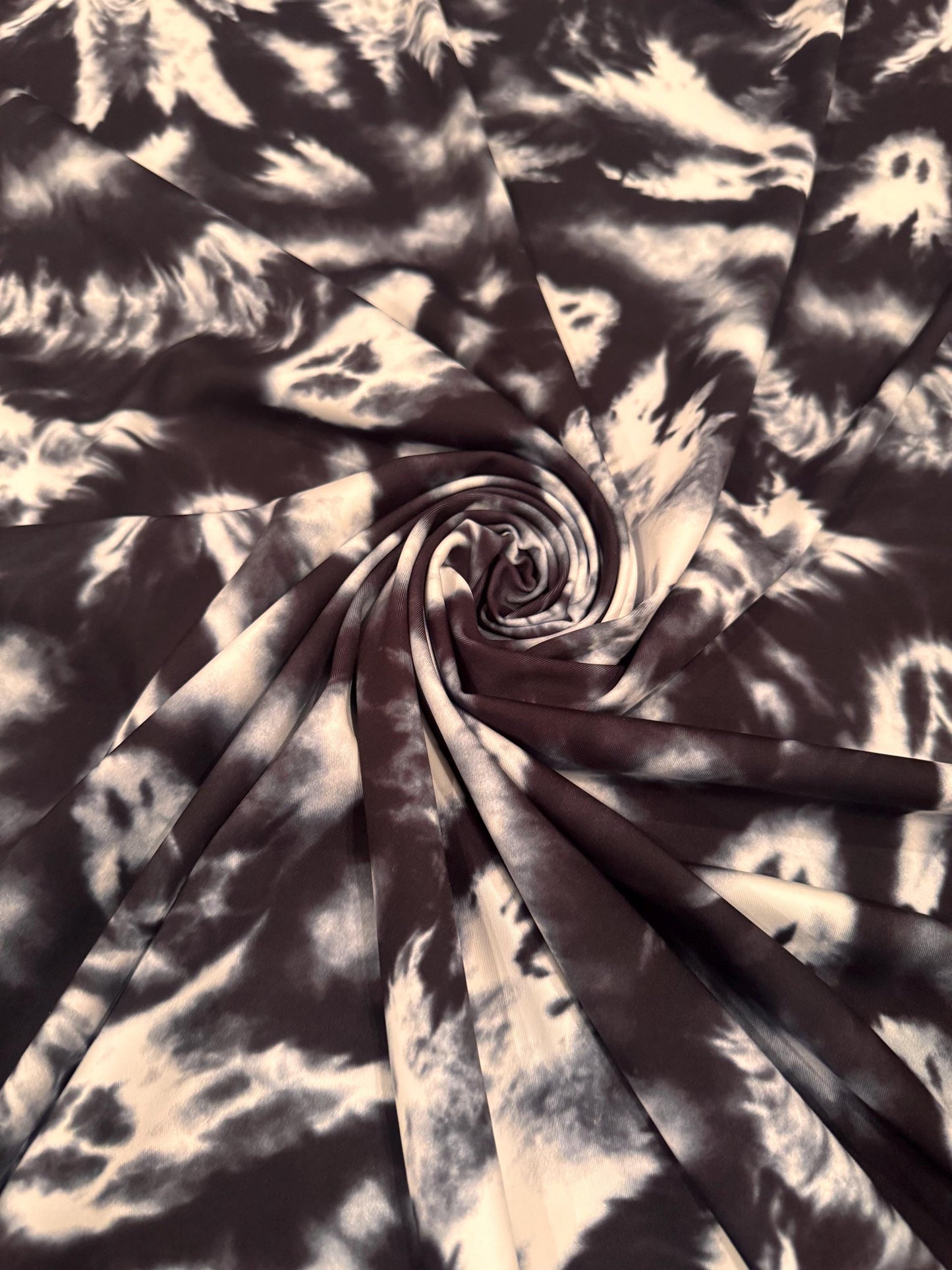 New Ghost Midnight design print on the best quality of nylon spandex 4-stretch 58/60”sold by the YD.ships worldwide from Los Angeles CA