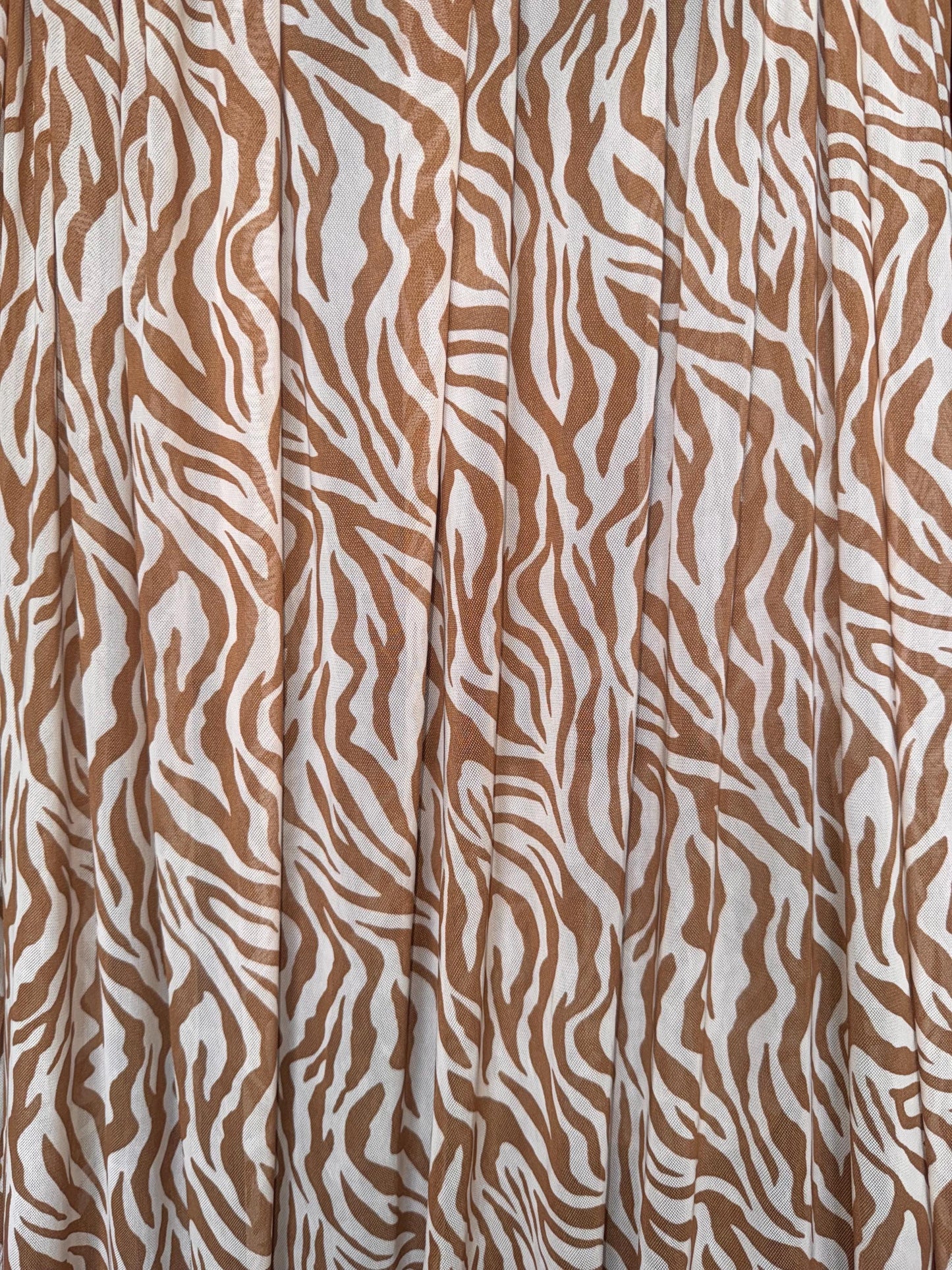 New Wild stripe zebra design print on power mesh nylon spandex 4-way stretch 58/60”sold by theYD.  ships worldwide from Los Angeles Ca