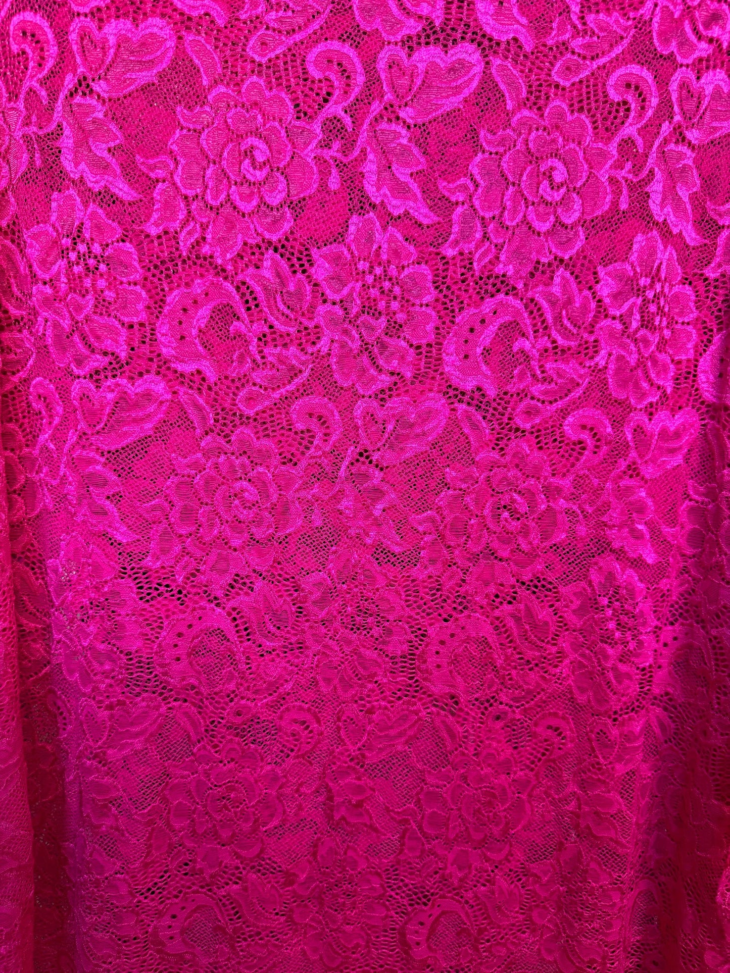 New floral victoria  lace design 4-way stretch 58/60”sold by the YD.ships worldwide from Los Angeles California USA.