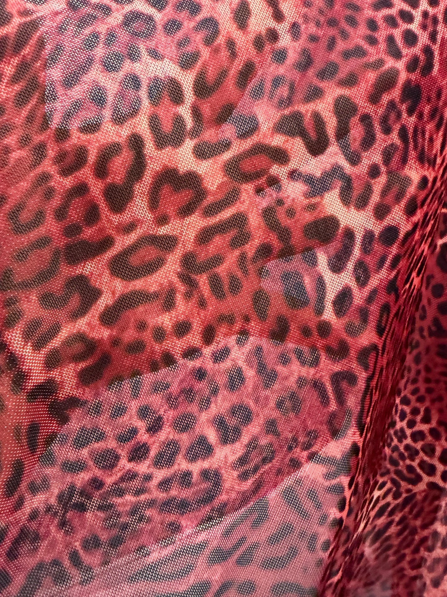 Exotic animal pattern design print on the best quality of power mesh 4-way stretch 58/60”sold by the YD.ships worldwide from Los Angeles CA.