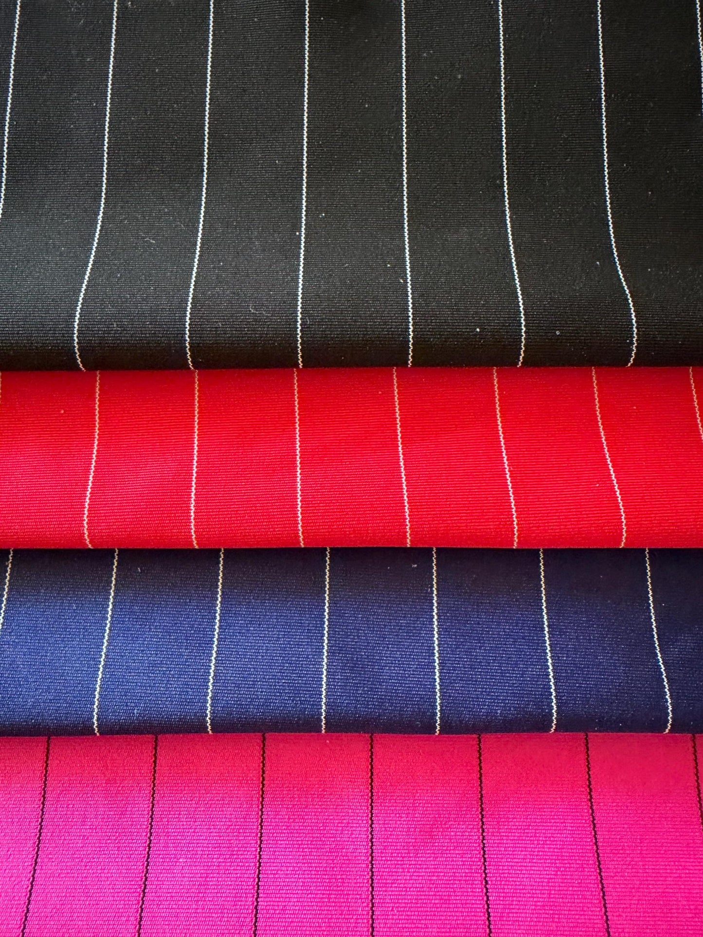 Classic Stripe pattern design print on the best quality nylon spandex4-way stretch 58/60”sold by the YD. ships Worldwide from Los Angeles