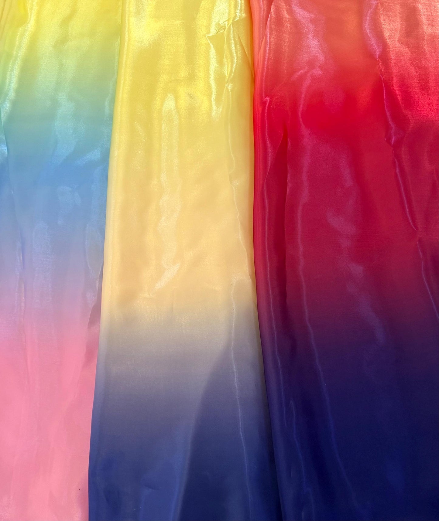 New luxury ombre organza  design Non stretch 58/60”sold by the YD. Ships worldwide from Los Angeles California USA.