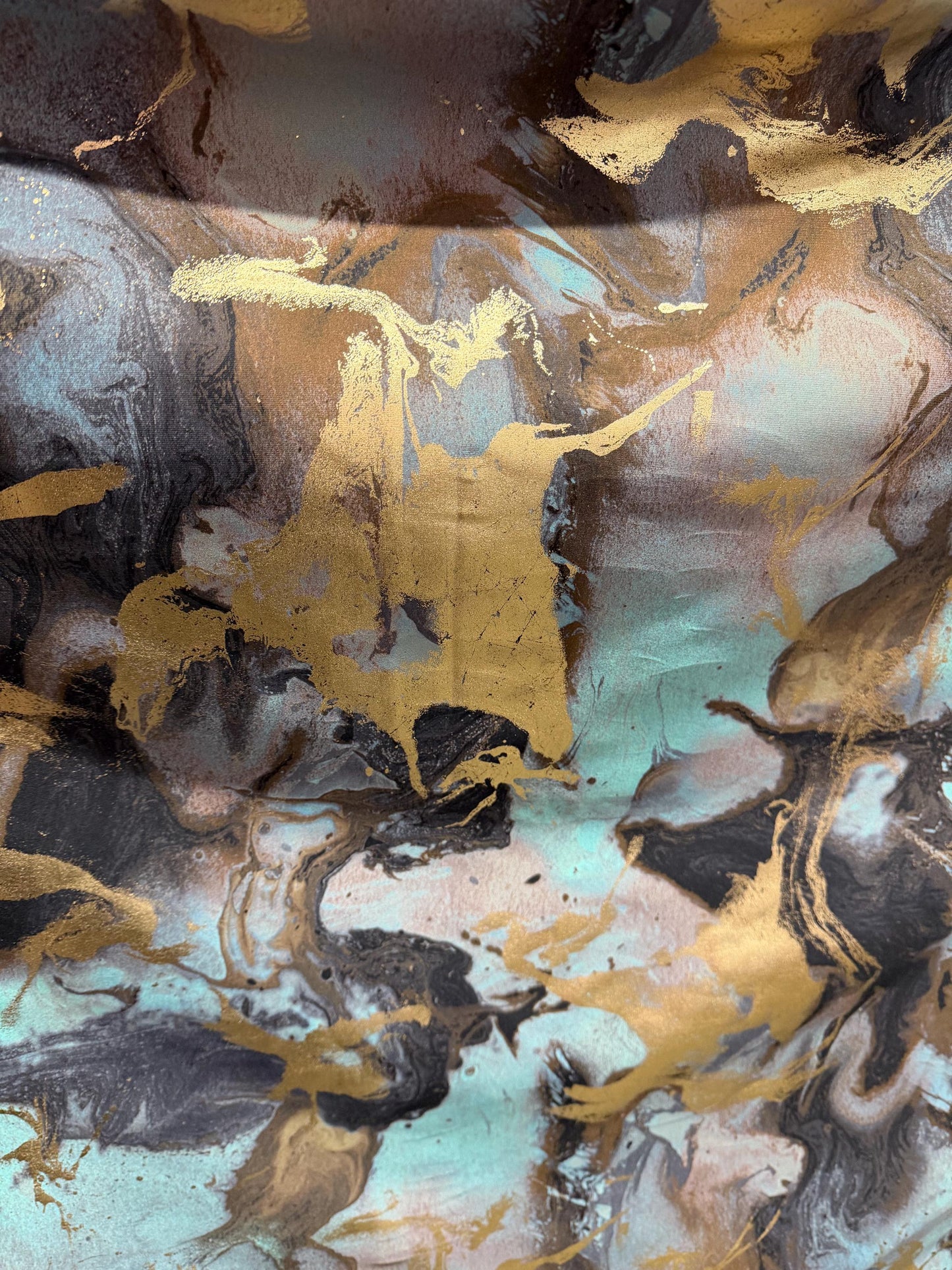 New Metallic Marble design print on the best quality of nylon spandex 4-Stretch 58/60”sold by YD.Ships worldwide from Los Angeles CA USA.