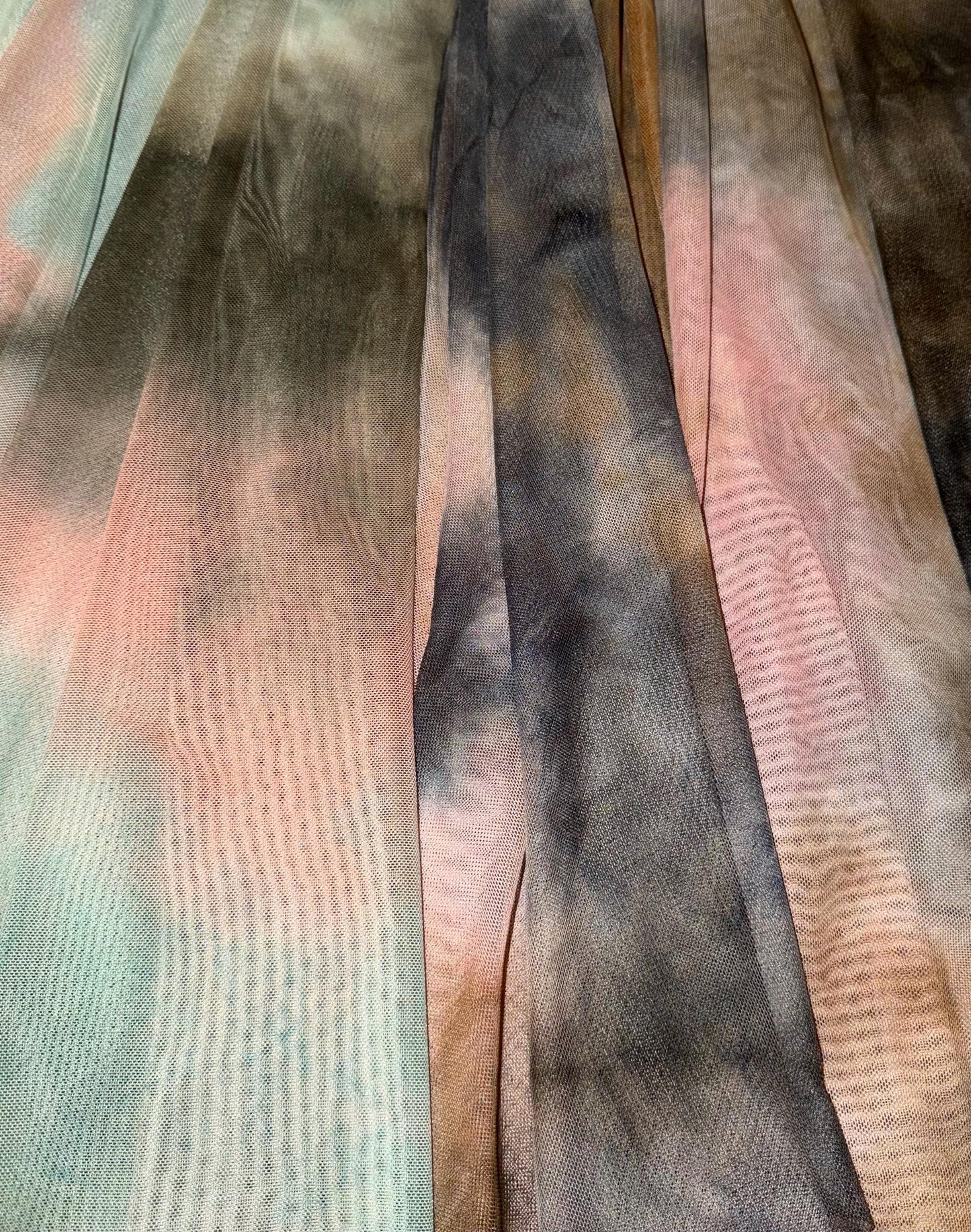 Power mesh tie dye design print on the best quality of nylon spandex 4-way stretch 58/60”sold by the YD.Ships worldwide from Los Angeles CA