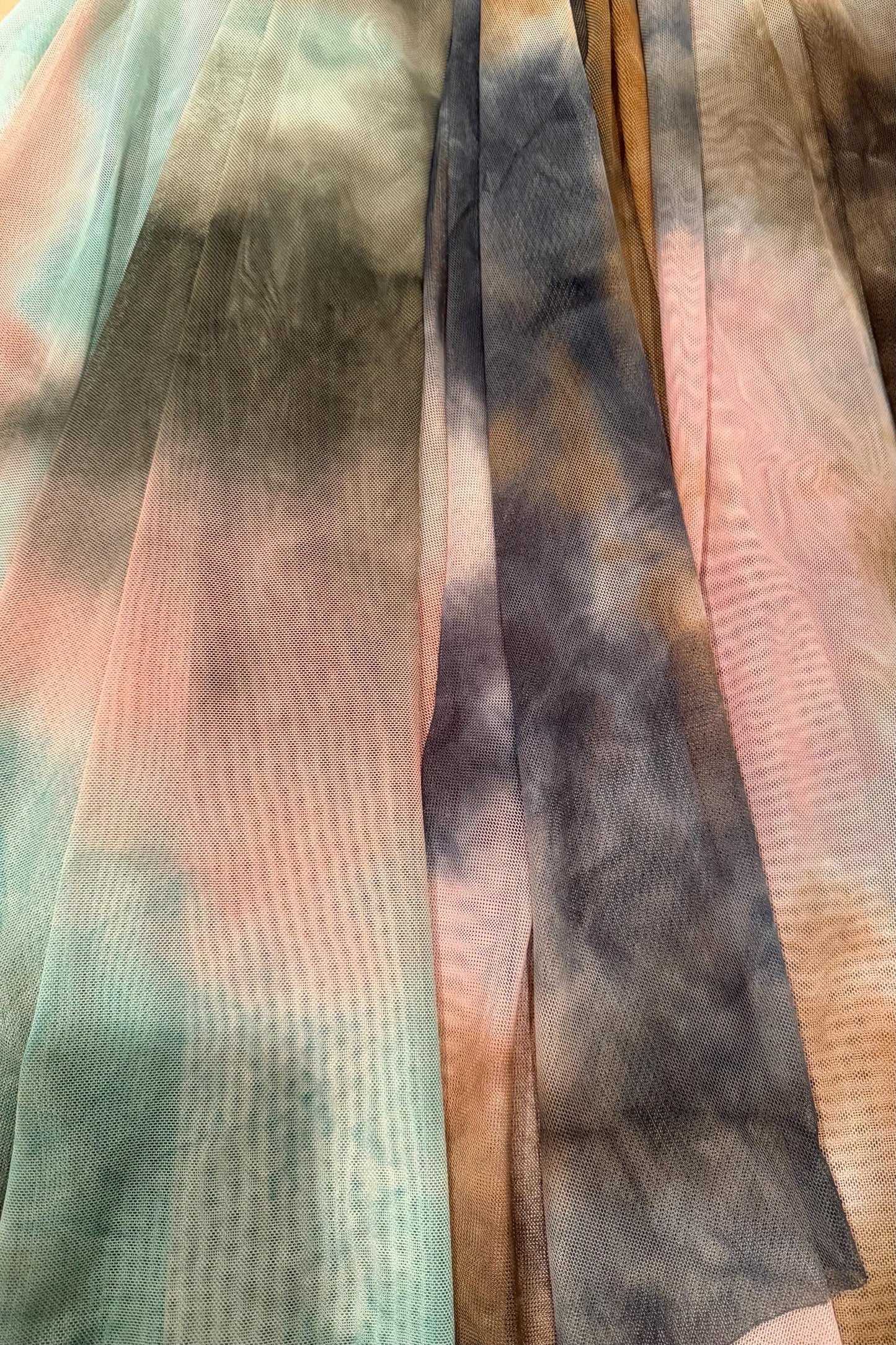 Power mesh tie dye design print on the best quality of nylon spandex 4-way stretch 58/60”sold by the YD.Ships worldwide from Los Angeles CA