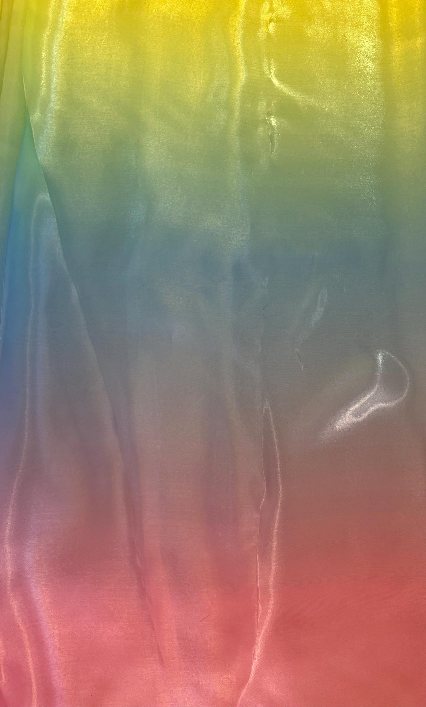 New luxury ombre organza  design Non stretch 58/60”sold by the YD. Ships worldwide from Los Angeles California USA.