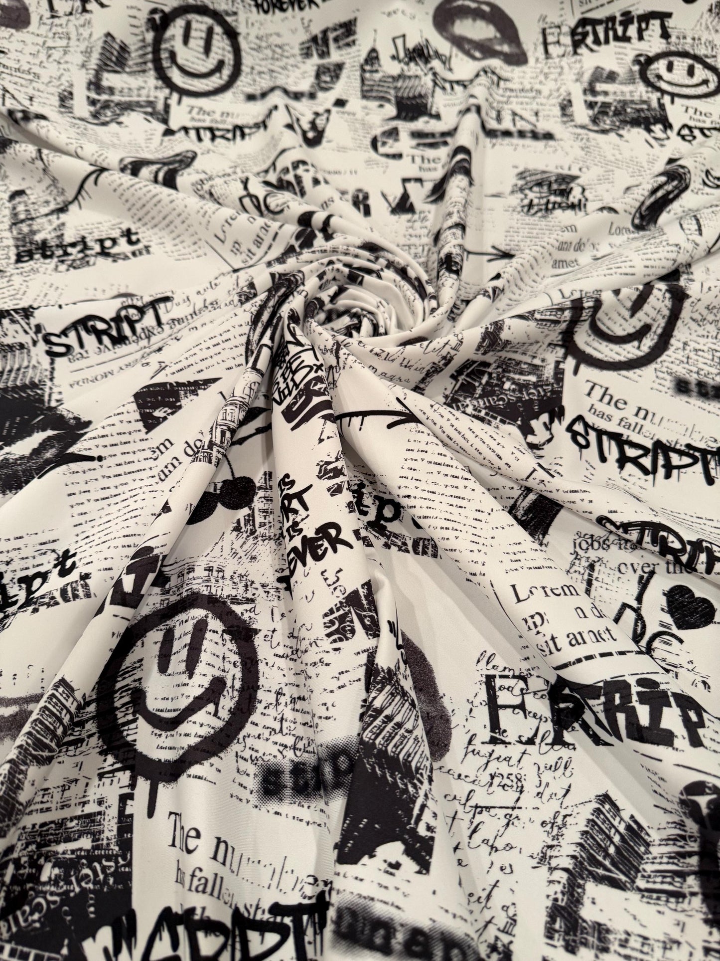 New art pattern design print on the best quality of nylon spandex 4-stretch 58/60”sold by the YD.ships worldwide from Los Angeles.
