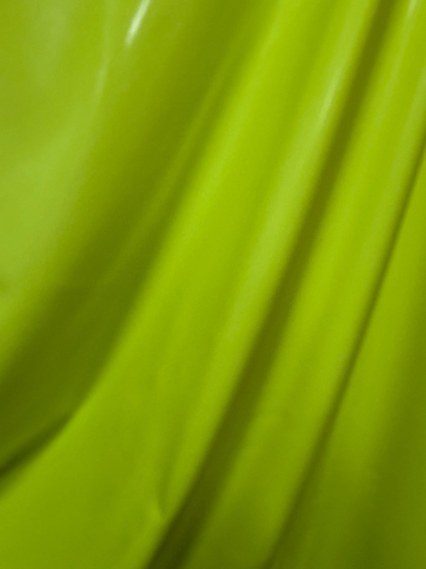 New neon yellow vinyl 4-way stretch 58/60”sold by the YD. ships worldwide from Los Angeles California USA